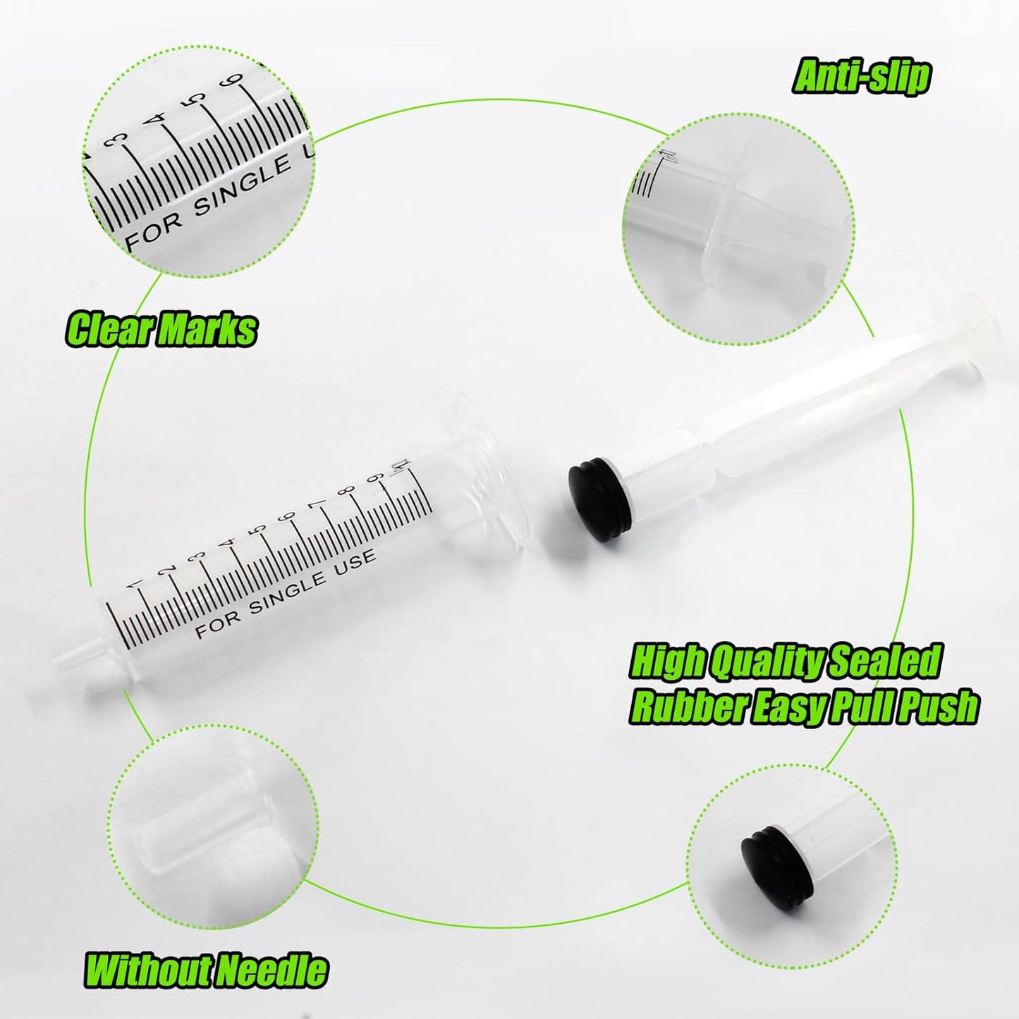 1 Set Bird Feeding Syringe with Tubes Pet Feeding Syringe Plastic Syri