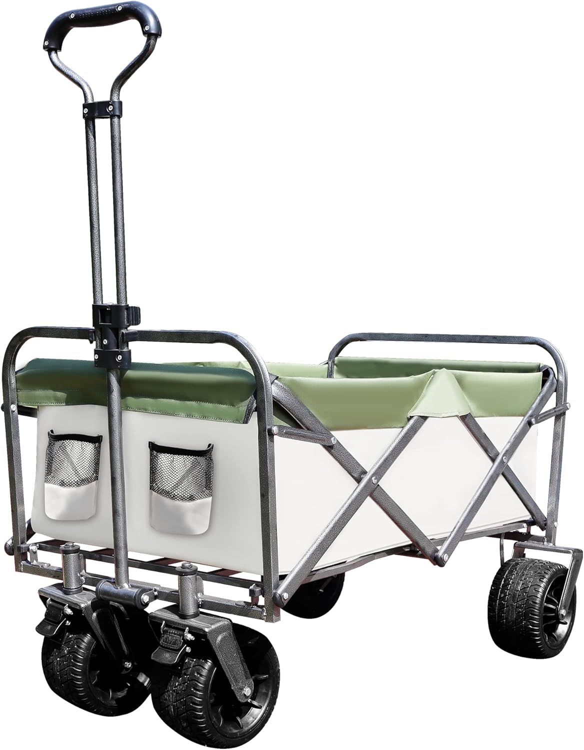 Utility Kids Wagon for Outdoor Garden Park Walking, Portable Beach Cam