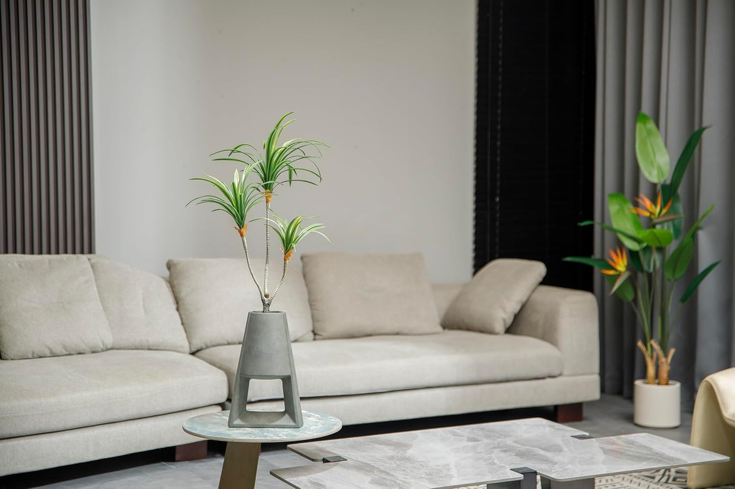 Vintage Home 38" Real Touch Artificial Dracaena in Modern Planter - Cu