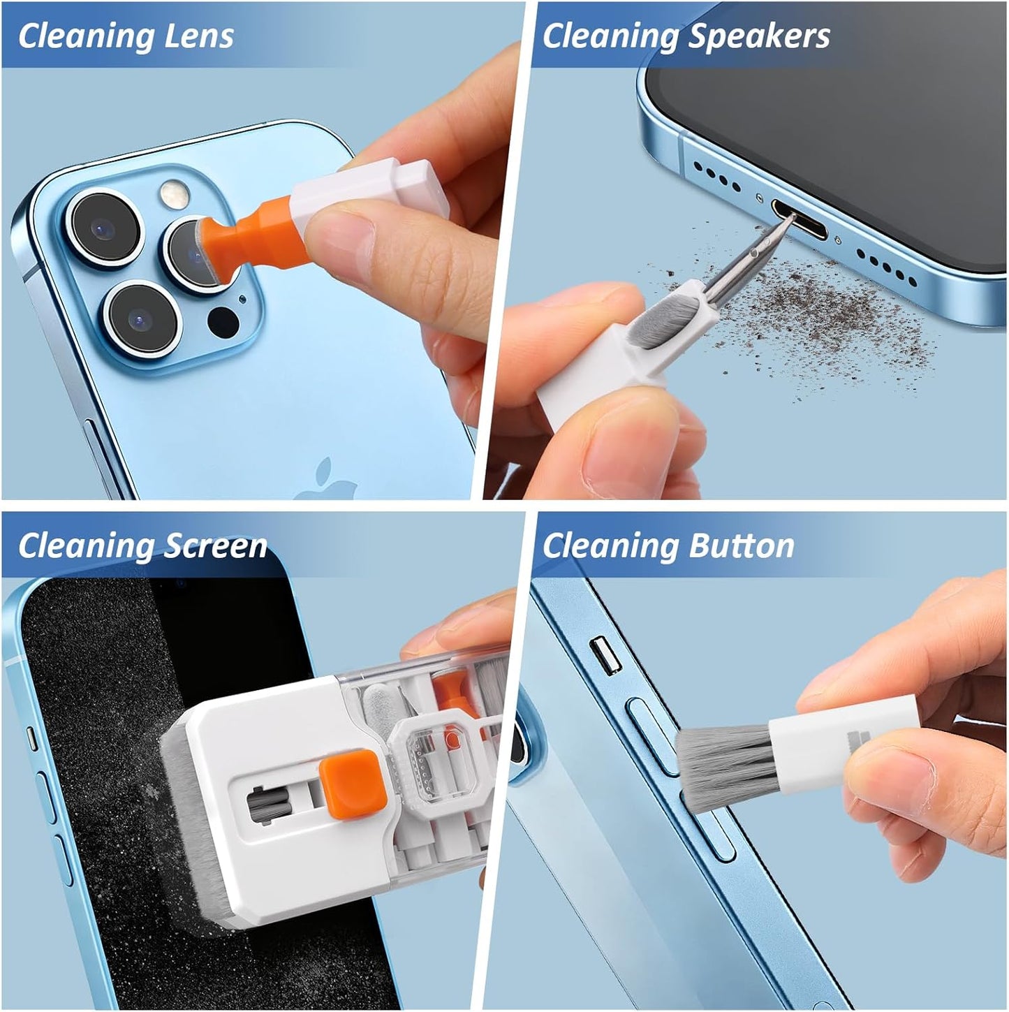 Keyboard Cleaning Kit Laptop Cleaner, All-in-1 Computer Screen Cleanin