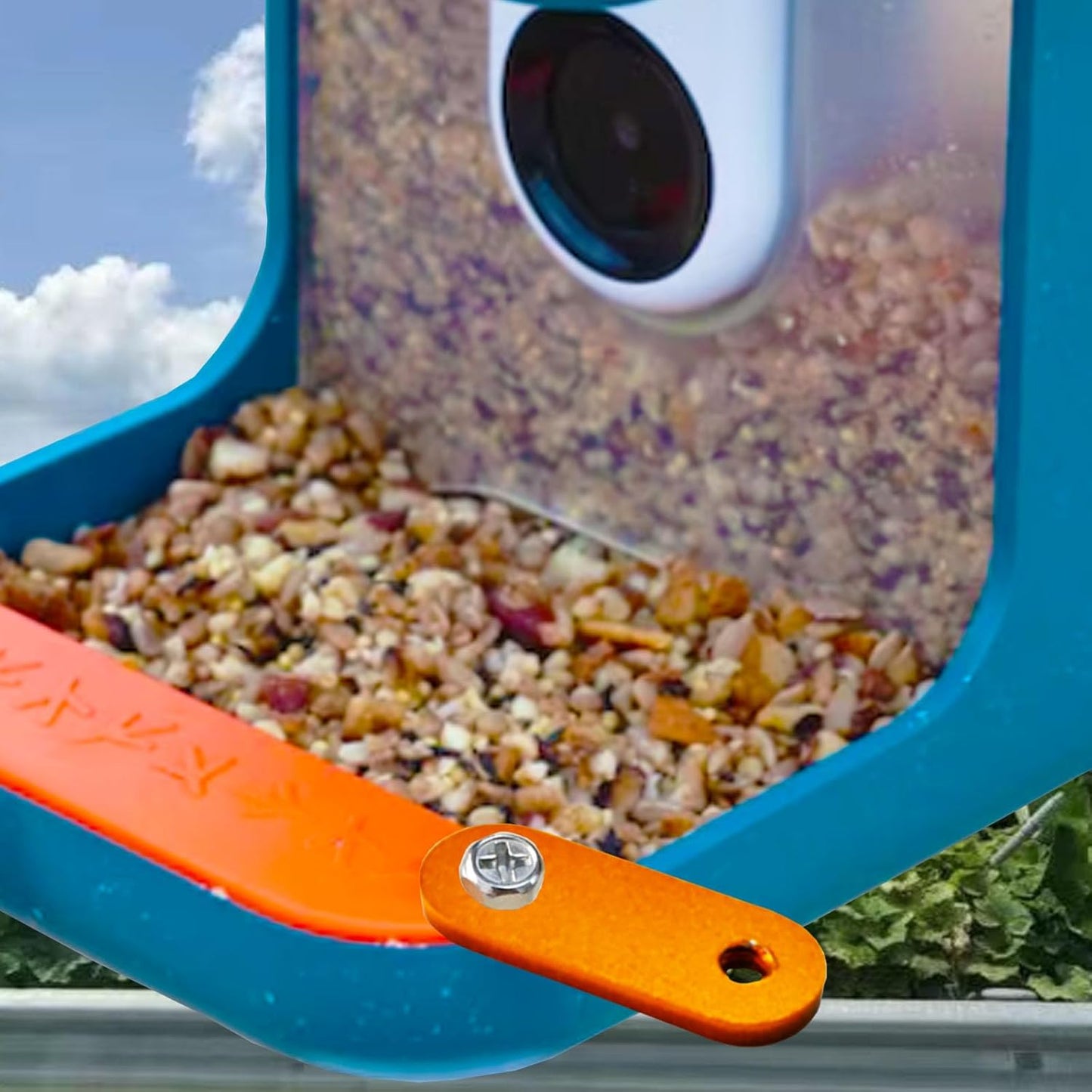 PIAOLGYI Extender for Bird Buddy Bird Feeder,Suet Ball Holder Extension Accessories Compatible with Bird Buddy Birdfeeder