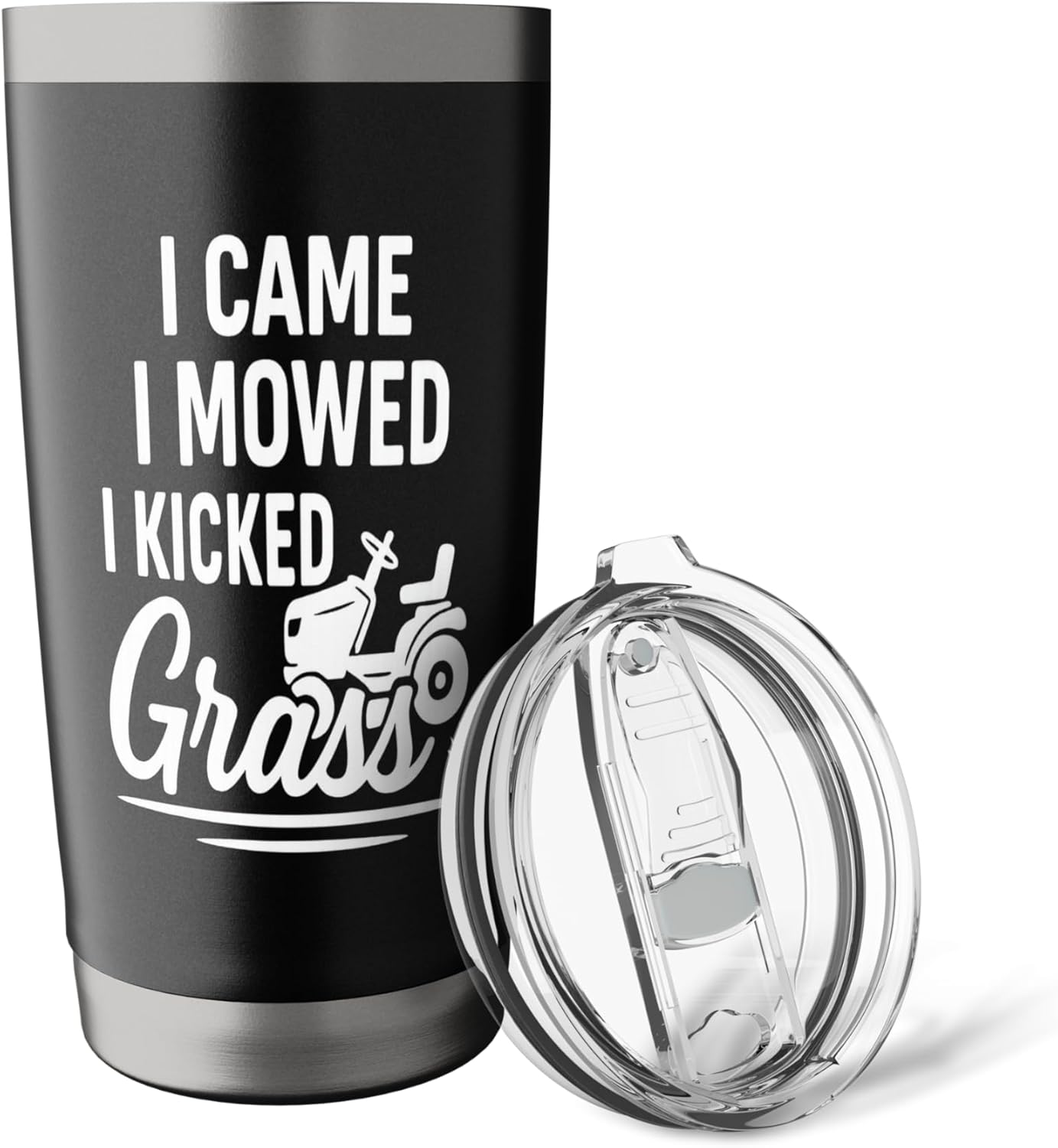 Lawn Mowing Funny Yard Work Humor Quote Stainless Steel Insulated Tumbler