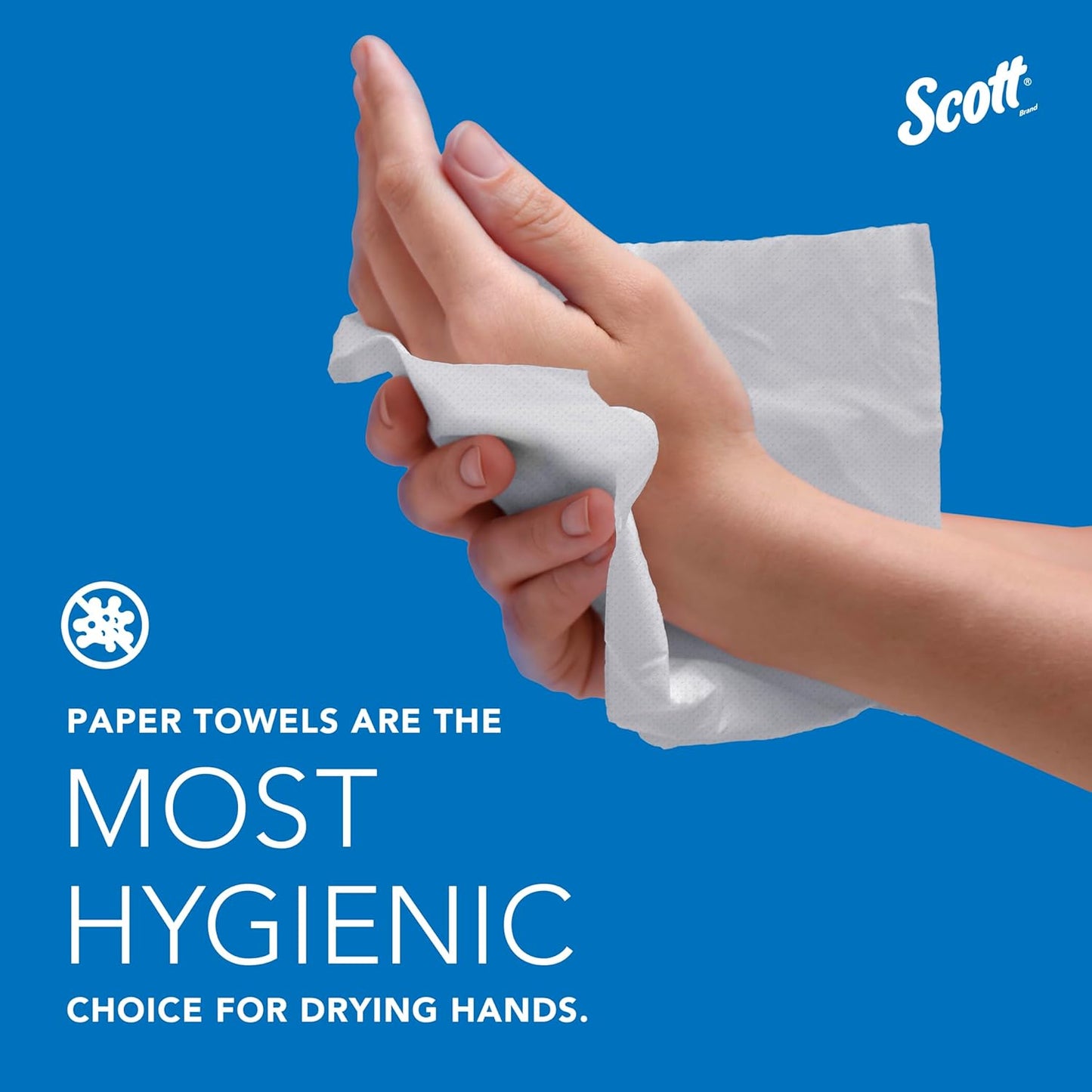 Scott Professional Universal Multifold Paper Towels, Bulk (01840), Absorbency Pockets, White, 9.2"x9.4" Towel, Compressed, Compact (250 Sheets/Pack, 16 Packs/Case, 4,000 Sheet Total)