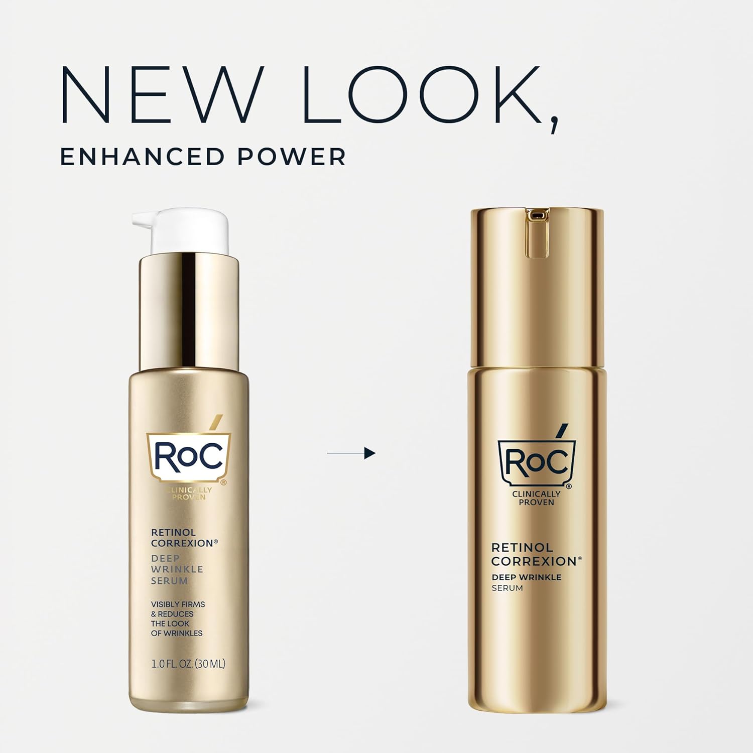 RoC Retinol Correxion Deep Wrinkle Retinol Face Serum with Ascorbic Ac
