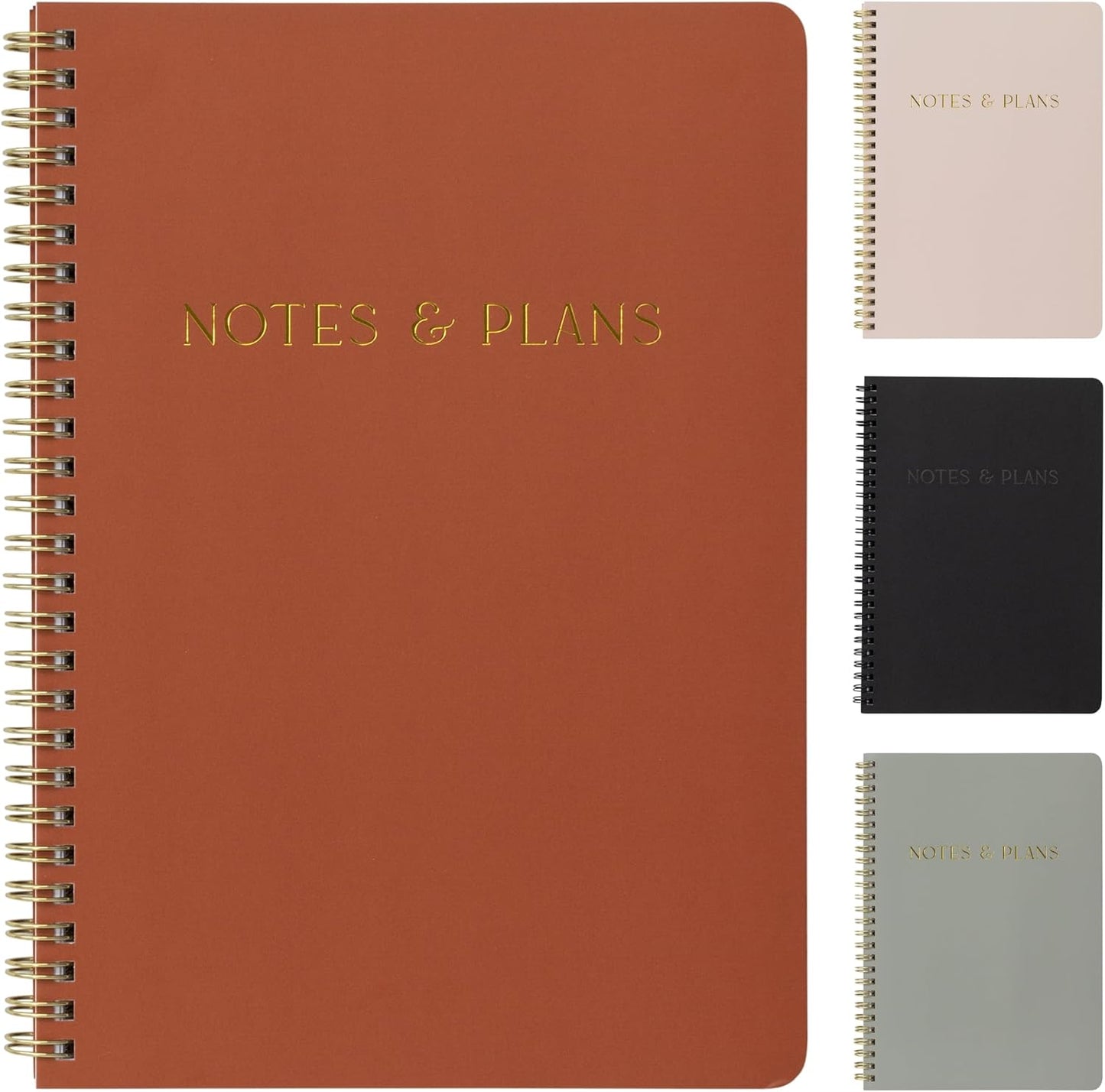 Beautiful Daily Planner And Notebook With Hourly Schedule - Aesthetic 