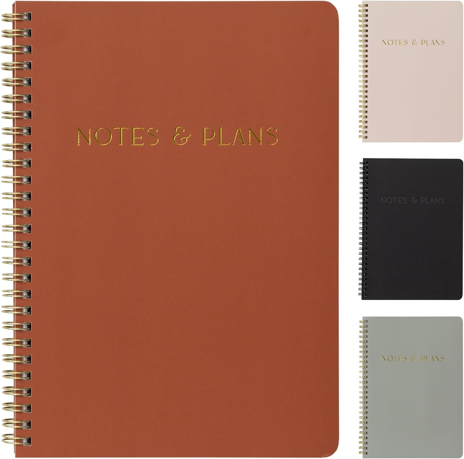 Beautiful Daily Planner And Notebook With Hourly Schedule - Aesthetic 
