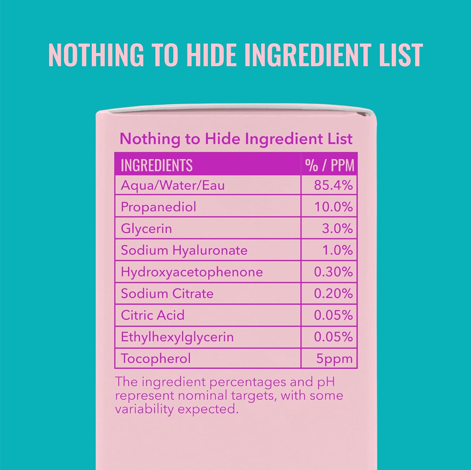 Good Molecules Hyaluronic Acid Serum - 1% Hyaluronic Acid Non-greasy U