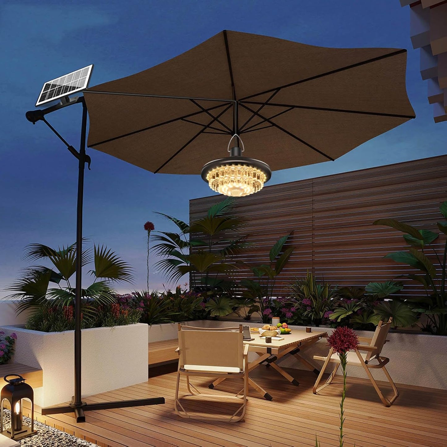 Solar Shed Light Indoor Outdoor, Upgrade 248 LED Motion Sensor Pendant 2700K-6500K,Automatic Charging Patio Decor with Twilights Sensors Sensing Garden Chandelier