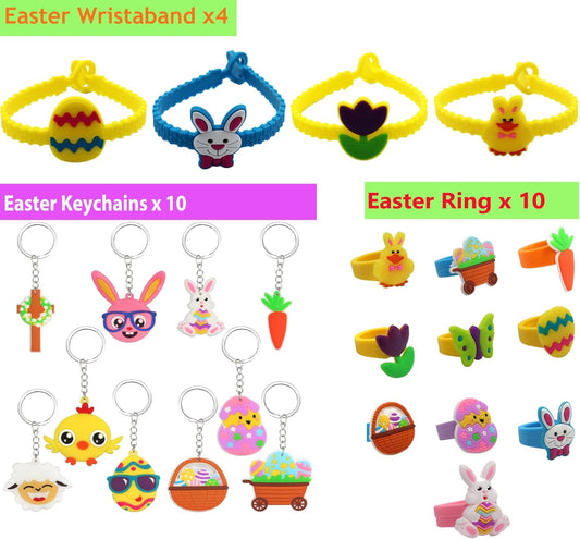 300pcs Easter Eggs with Toys Inside Bulk Filled Easter Egg Fillers 100 Pack Non Candy Stuffed Easters Basket Stuffers Essentials for Kids Girls Toddlers Boys Easters Egg Hunt Party Favors