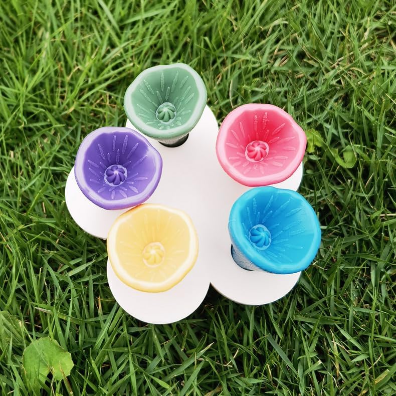 Resin Flower Bee Drinking Cup – Insect Water Feeder for Garden, Pollin