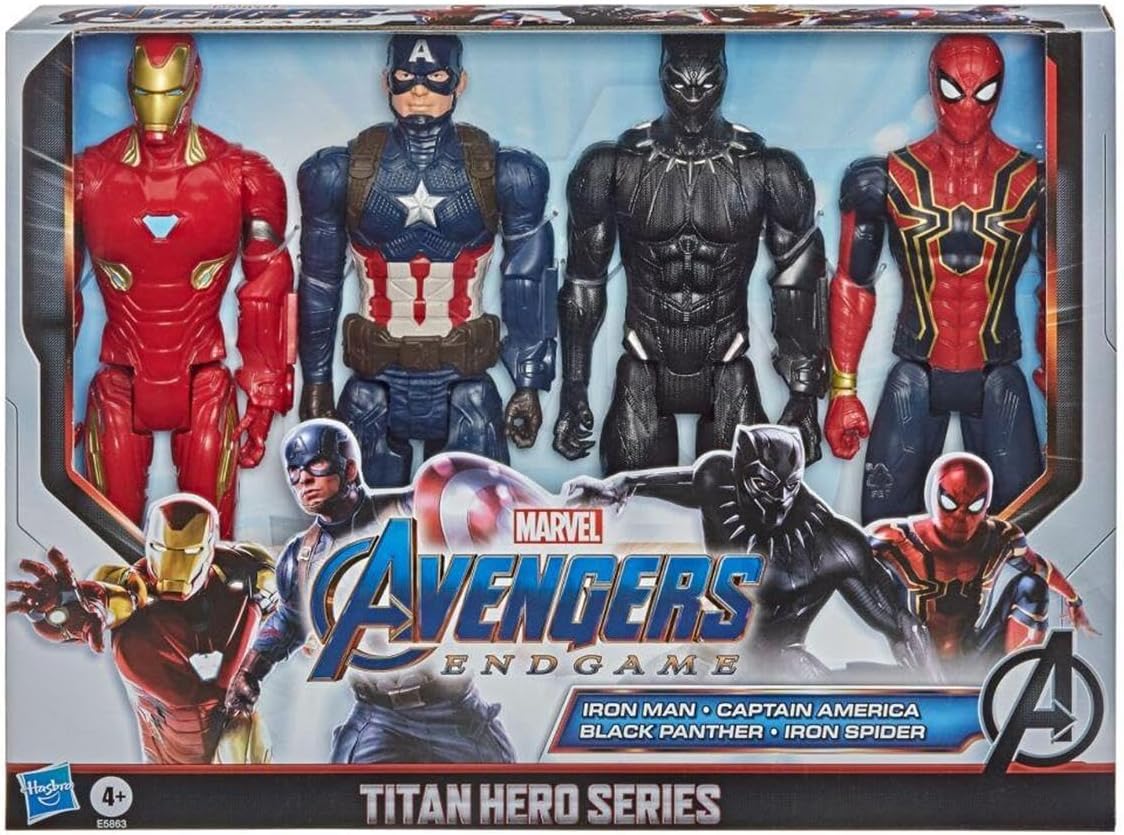 Marvel Avengers Endgame Titan Hero Series 12" Action Figures Captain A