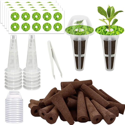 105 Seed Pod Kit for Aerogarden, Hydroponics Accessories for System Co