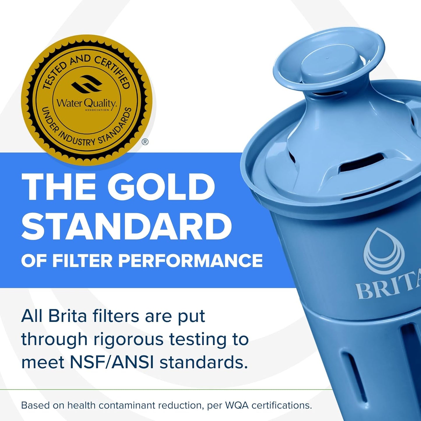Brita Water Pitcher, Metro Elite Filter, Removes 99% of Lead, Includes