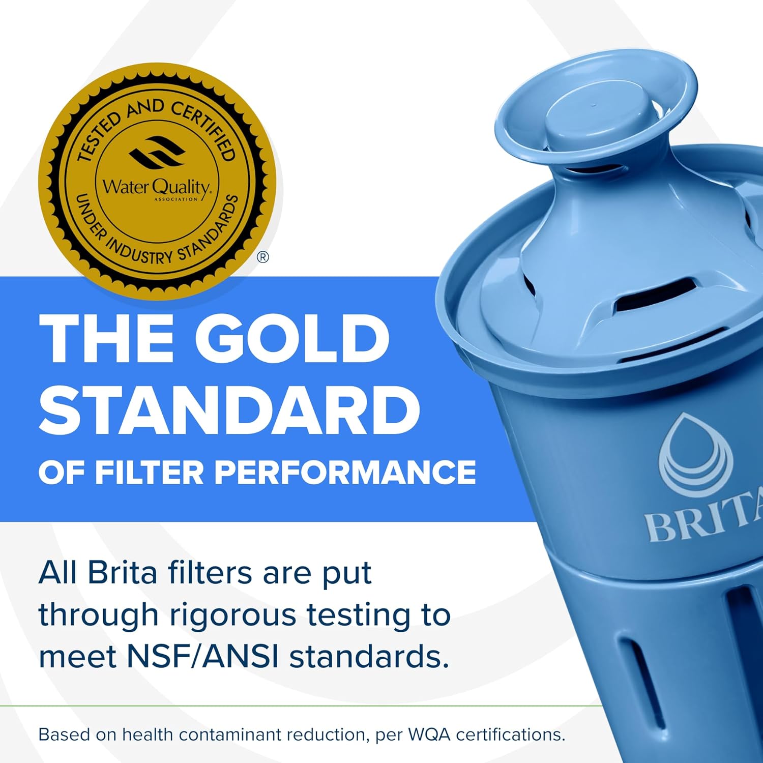 Brita Water Pitcher, Metro Elite Filter, Removes 99% of Lead, Includes