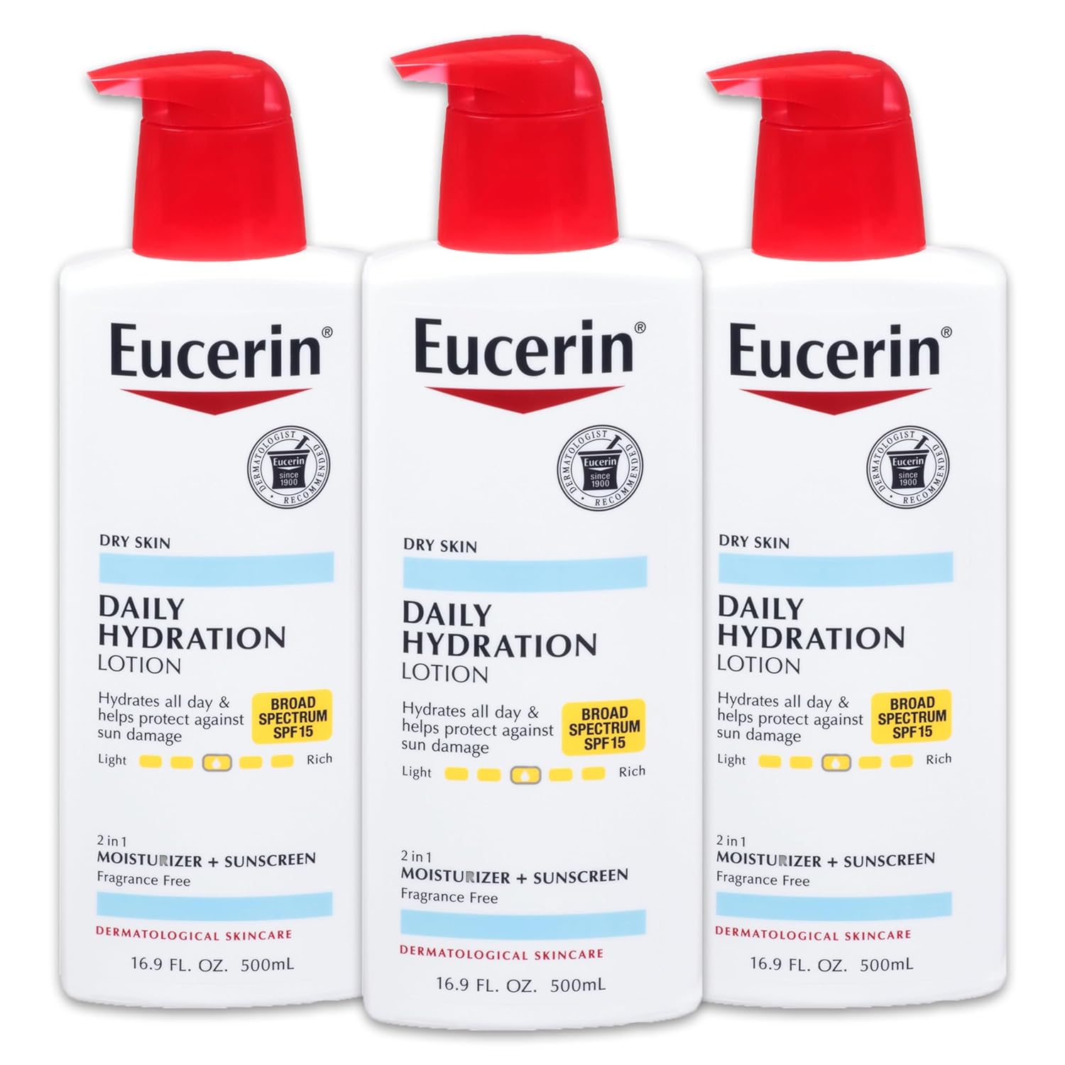 Eucerin Daily Hydration Lotion with SPF 15 - Broad Spectrum Body Lotio