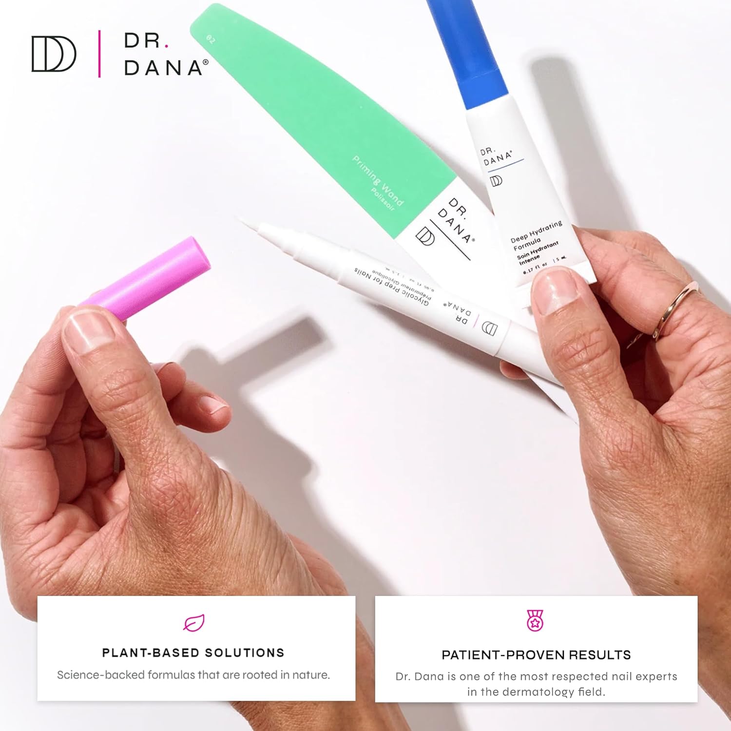 Dr. Dana Nail Repair Kit for Damaged Nails – Strengthening & Exfoliati