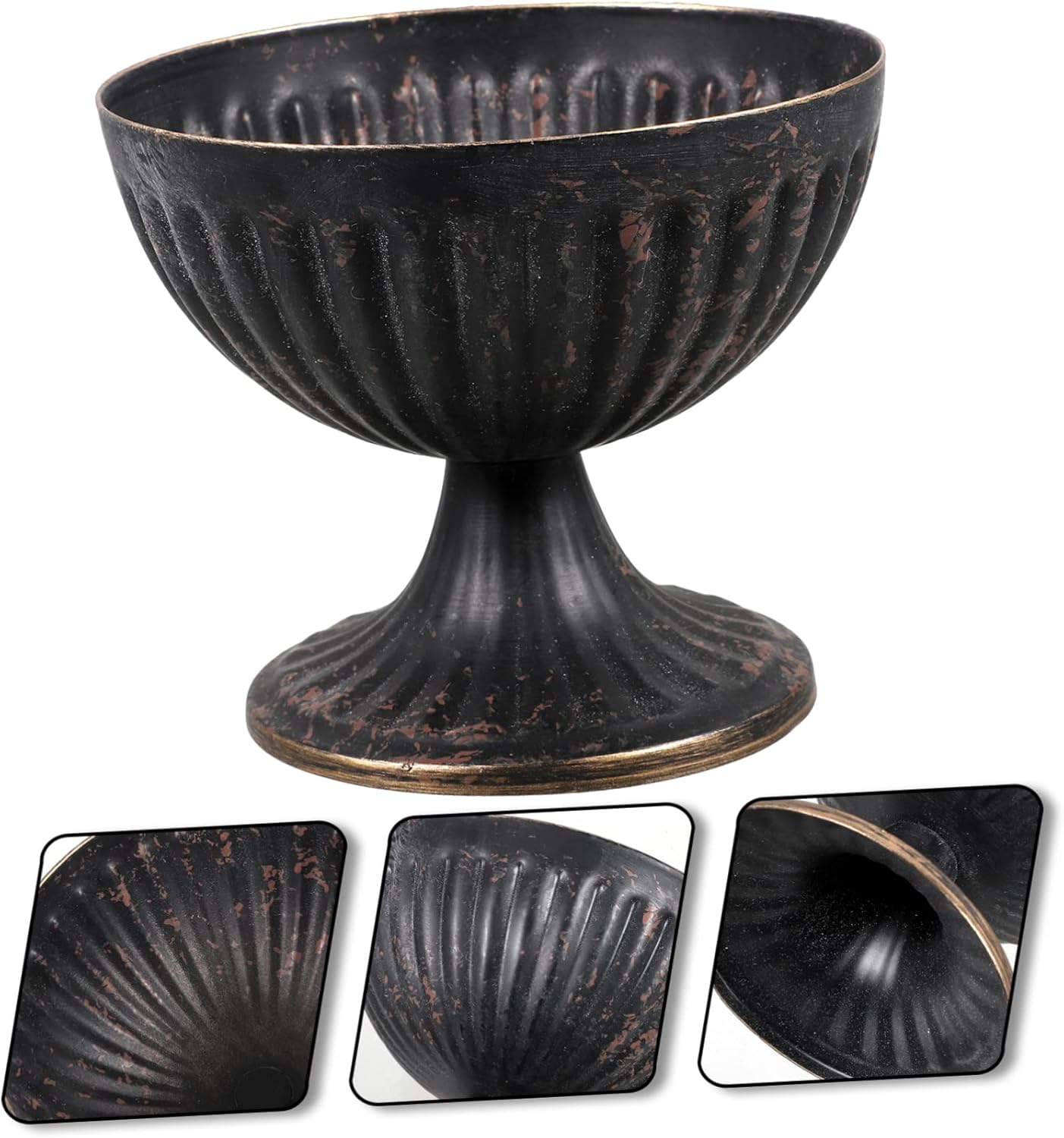 PRETYZOOM European Style Vintage Flower Vase Urn Flower Pot for Weddin