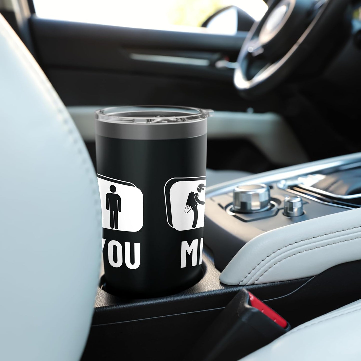 Pest Control Proud Funny Men Exterminator Stainless Steel Insulated Tumbler