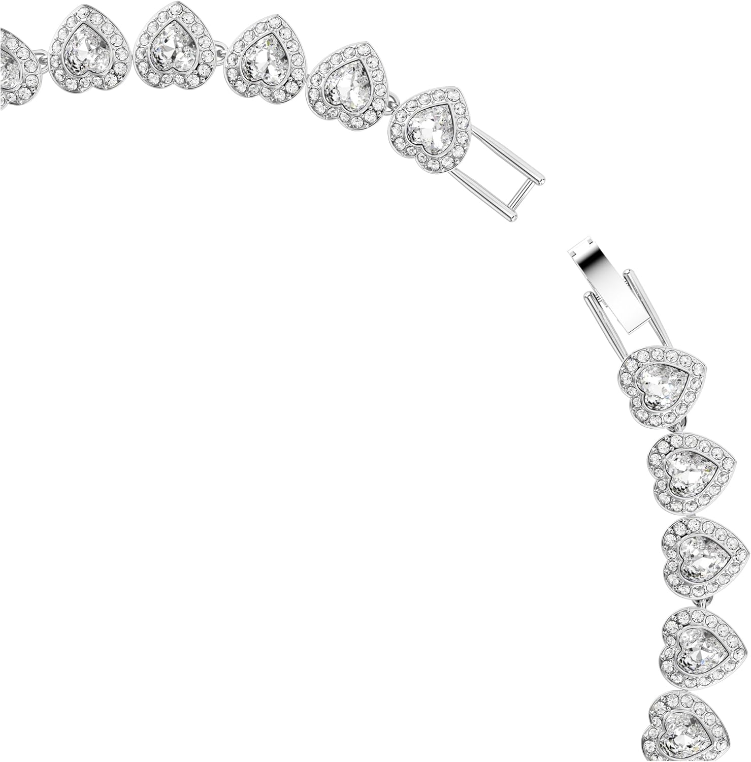 Swarovski Ariana Grande Collection, Clear Crystal & Pearls, Rhodium Fi