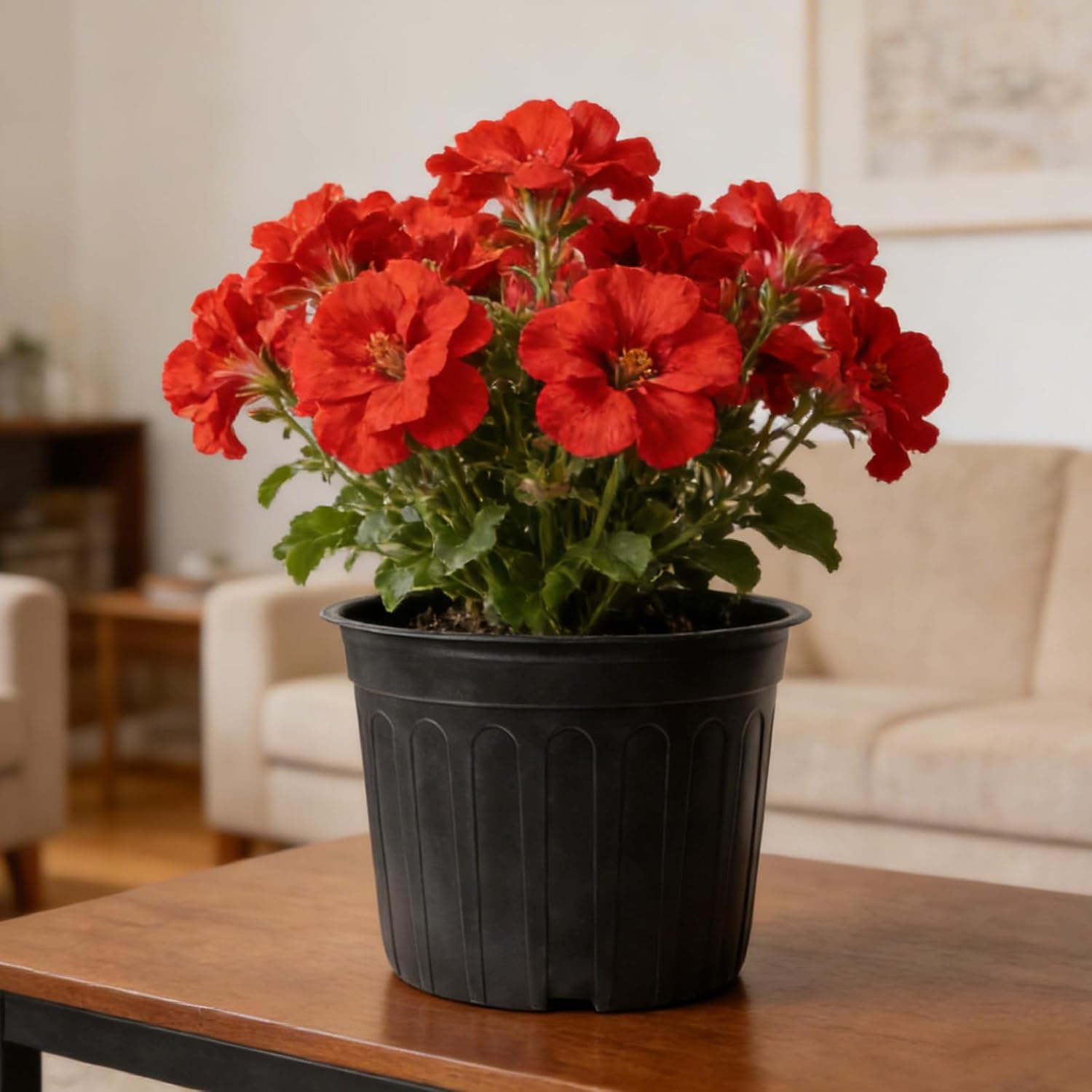 24-Pack 3 Gallon Flexible Plastic Plant Pots with 30Pcs Plant Labels,T