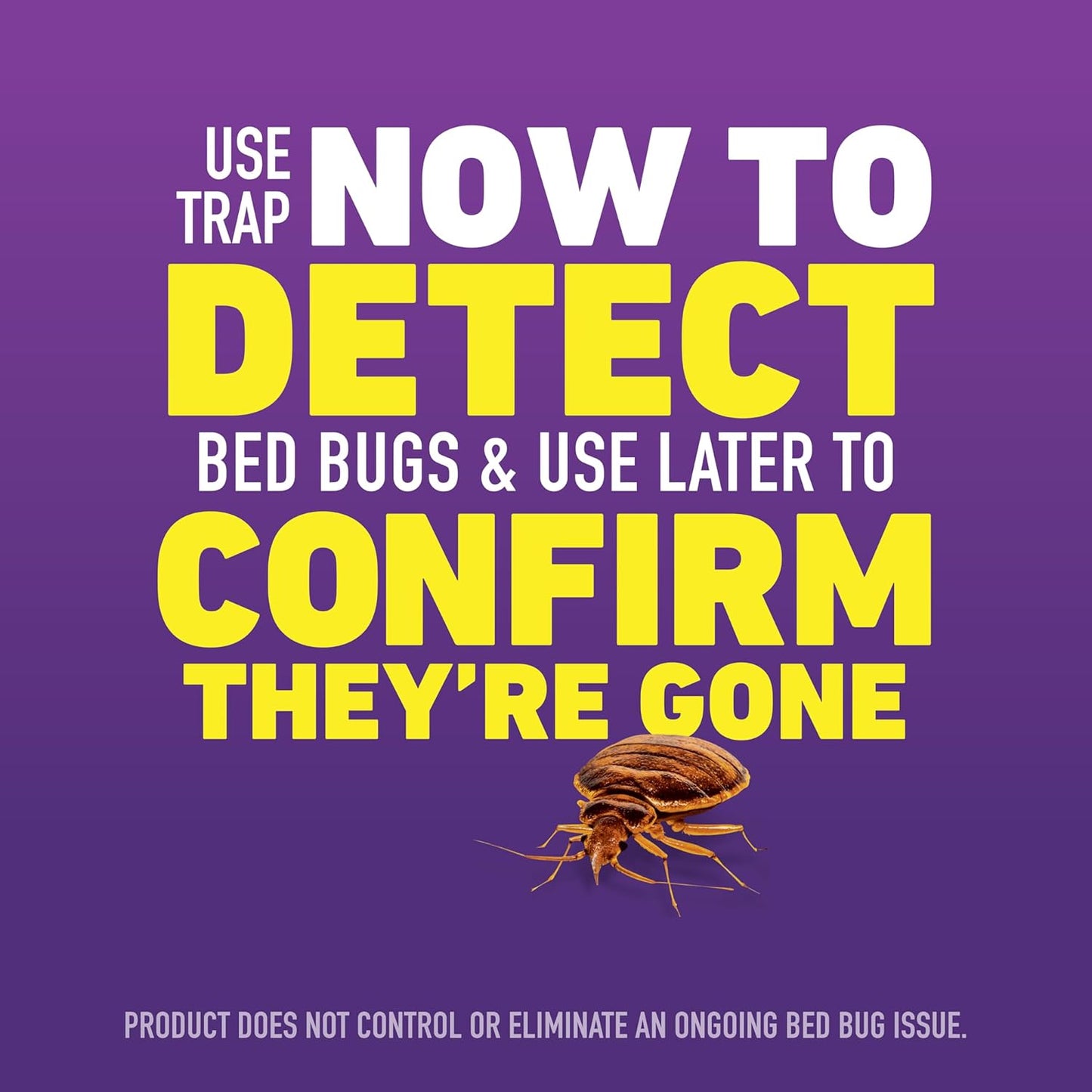 Ortho Home Defense Max Bed Bug Trap, Detect Bed Bugs in Homes and Whil