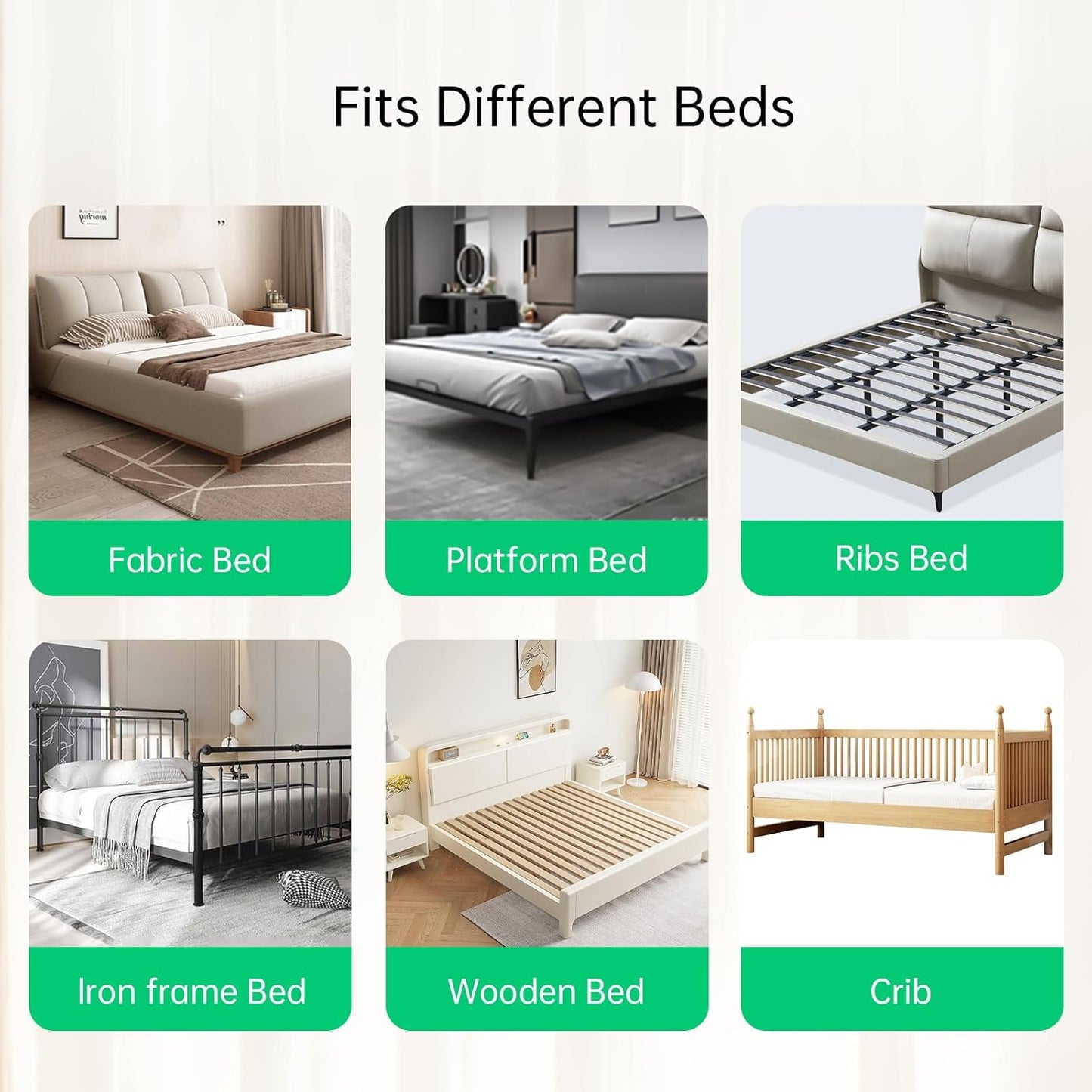 Folding Bed Rail for Toddlers,Baby Bed Rail Guard with Reinforced Anch