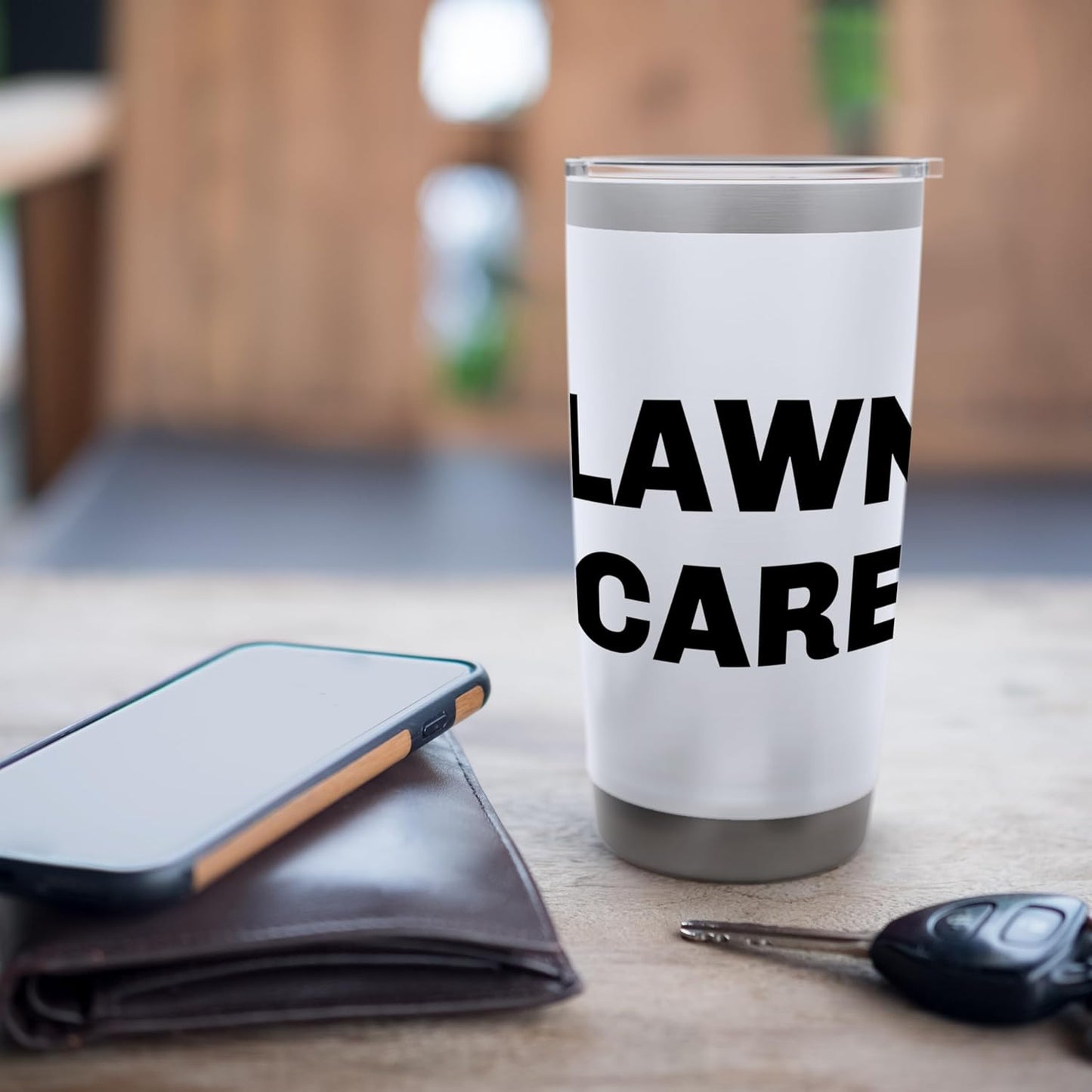 Lawn Care Lawn Caretaker Stainless Steel Insulated Tumbler