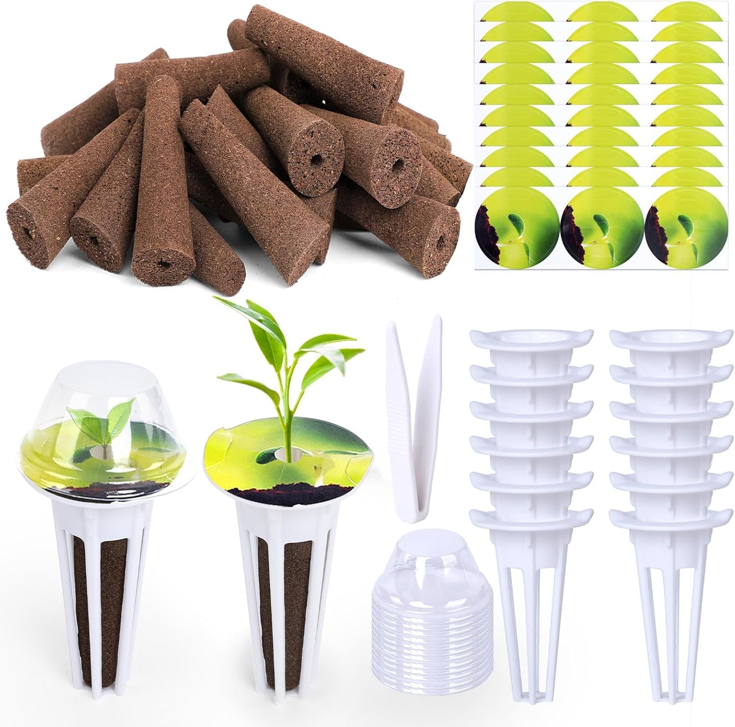 79 PCS Hydroponic Indoor Seed Pods, Growing System Kit for Aerogarden 