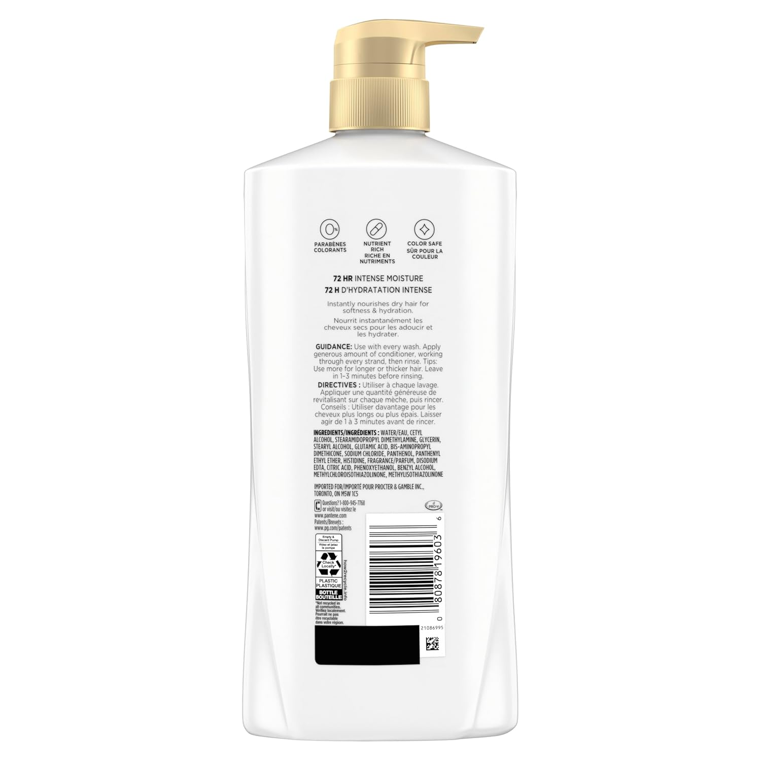 Pantene Shampoo & Conditioner Set, Daily Moisture Renewal - Pro-V Nutr