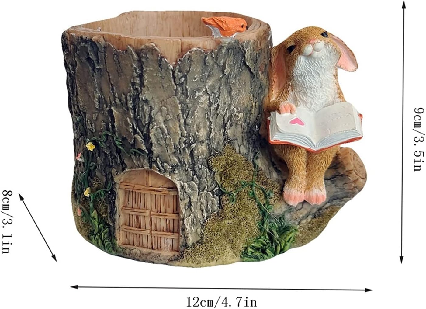 Desktop Decorations Creative Desktop Ornaments Cute Rabbit Flower Pots