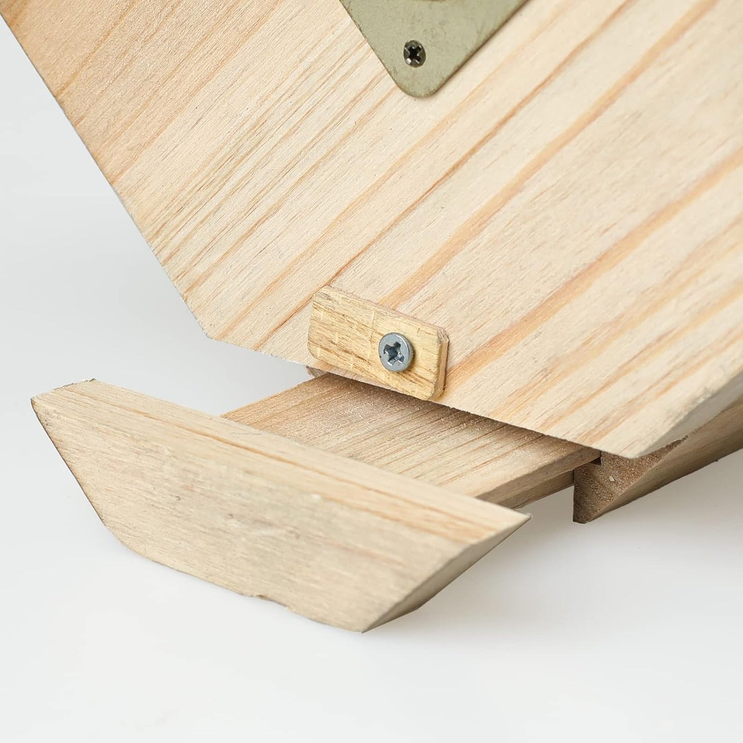 Bird House Bird House for Outside,Outdoor Bird Houses, Natural Wooden Bird Hut Clearance Bluebird Finch Cardinals Hanger Birdhouse for Garden