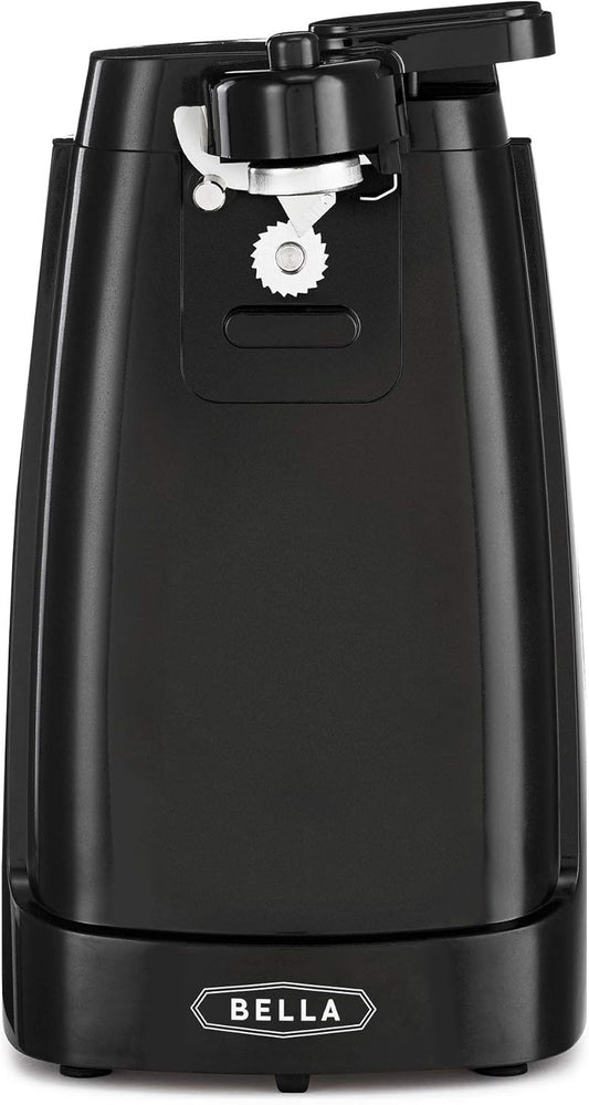 bella Electric Can Opener and Knife Sharpener, Removable Cutting Lever