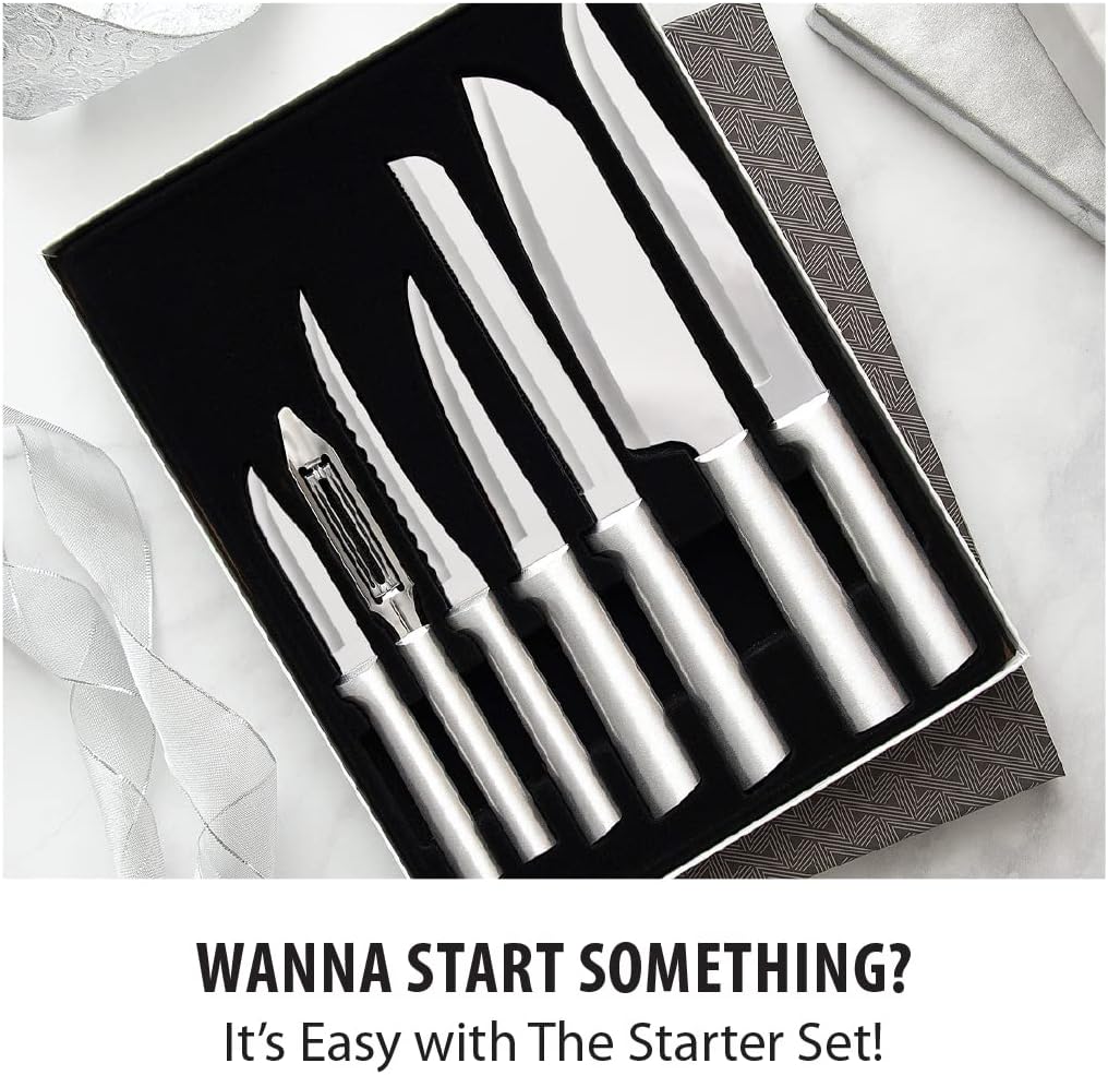 Rada Cutlery The Starter Gift Set (S38), 7-piece Knife Set, Stainless 
