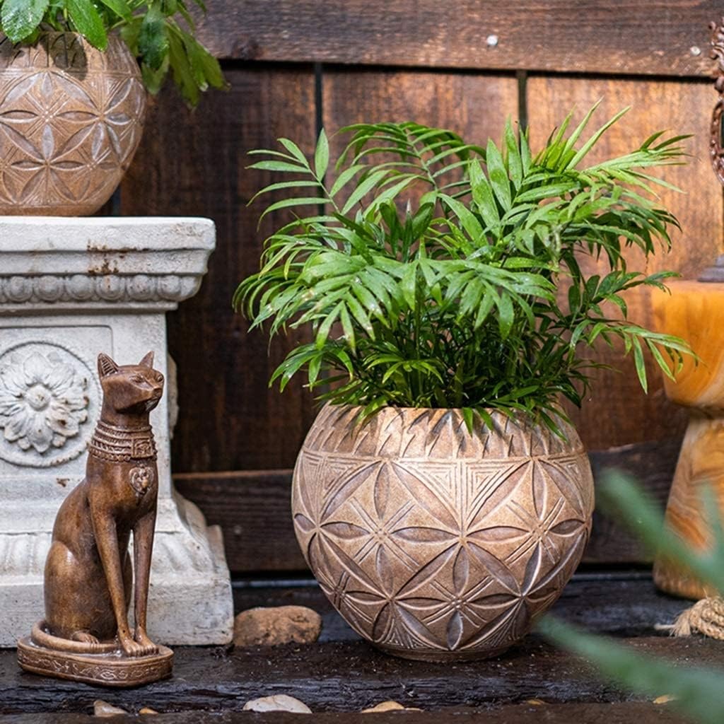 Planter Flowerpot Unique Plant Pots Concrete Planter Pots Imitation Cl