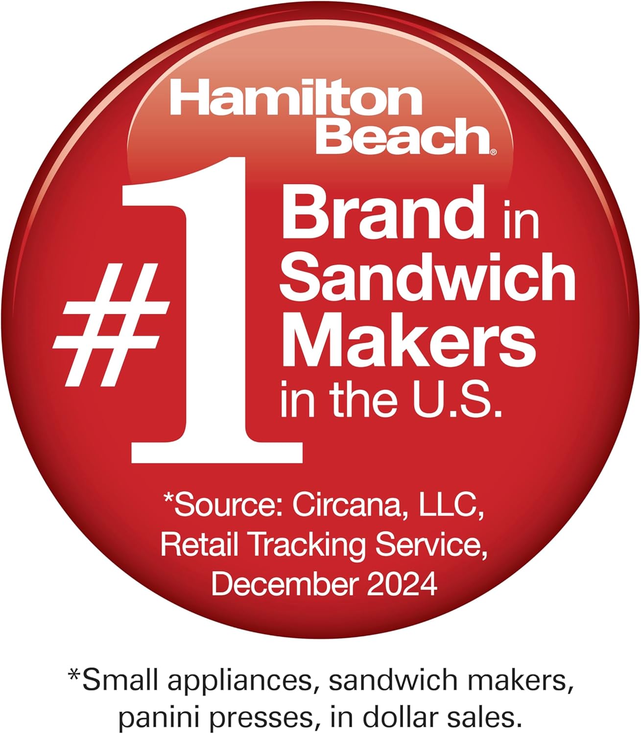 Hamilton Beach Dual Breakfast Sandwich Maker with Timer, Ready in 5 Mi
