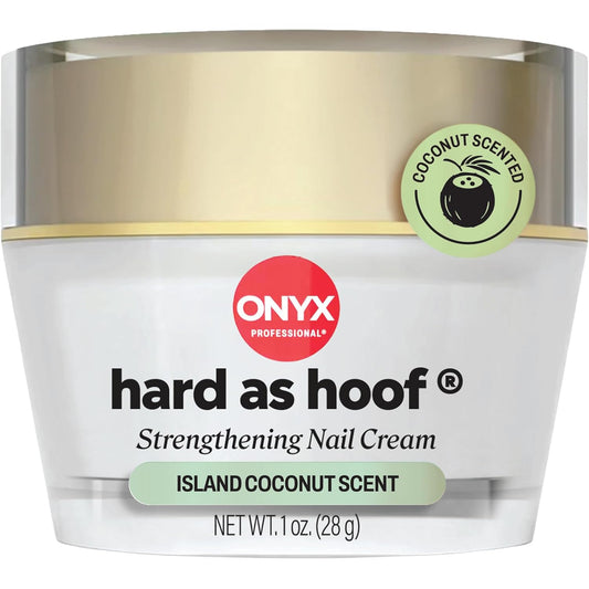 Onyx Professional Hard as Hoof Nail Strengthening Cream, Island Coconu