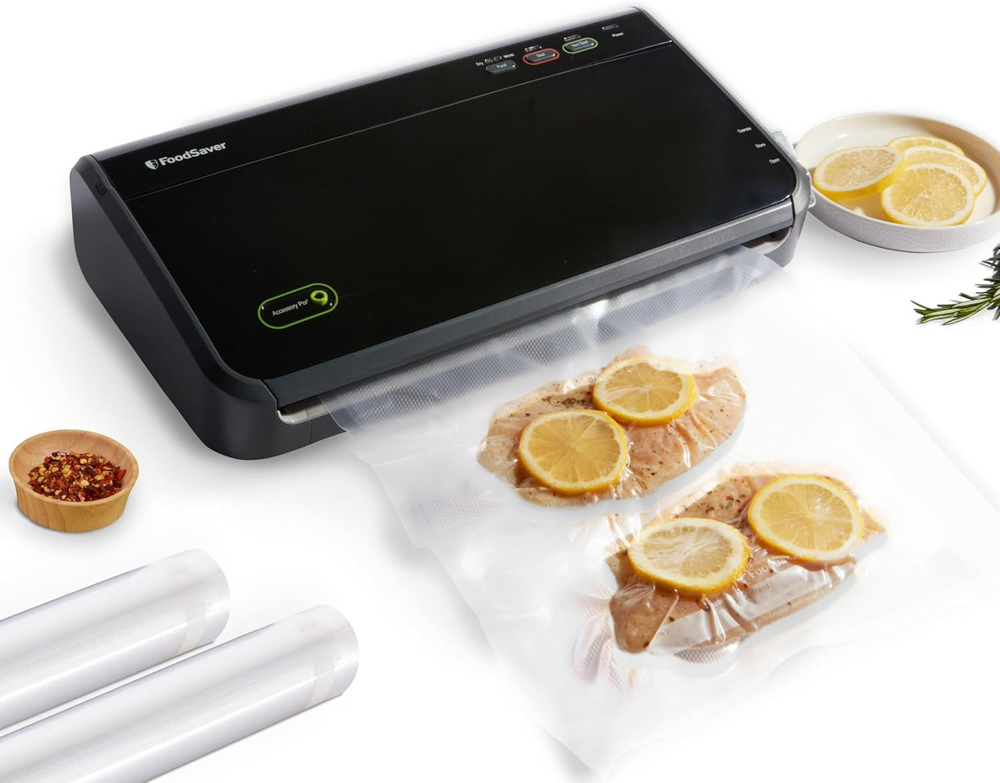 FoodSaver Vacuum Sealer Machine, Automatic Bag Detection, Sous Vide Fr