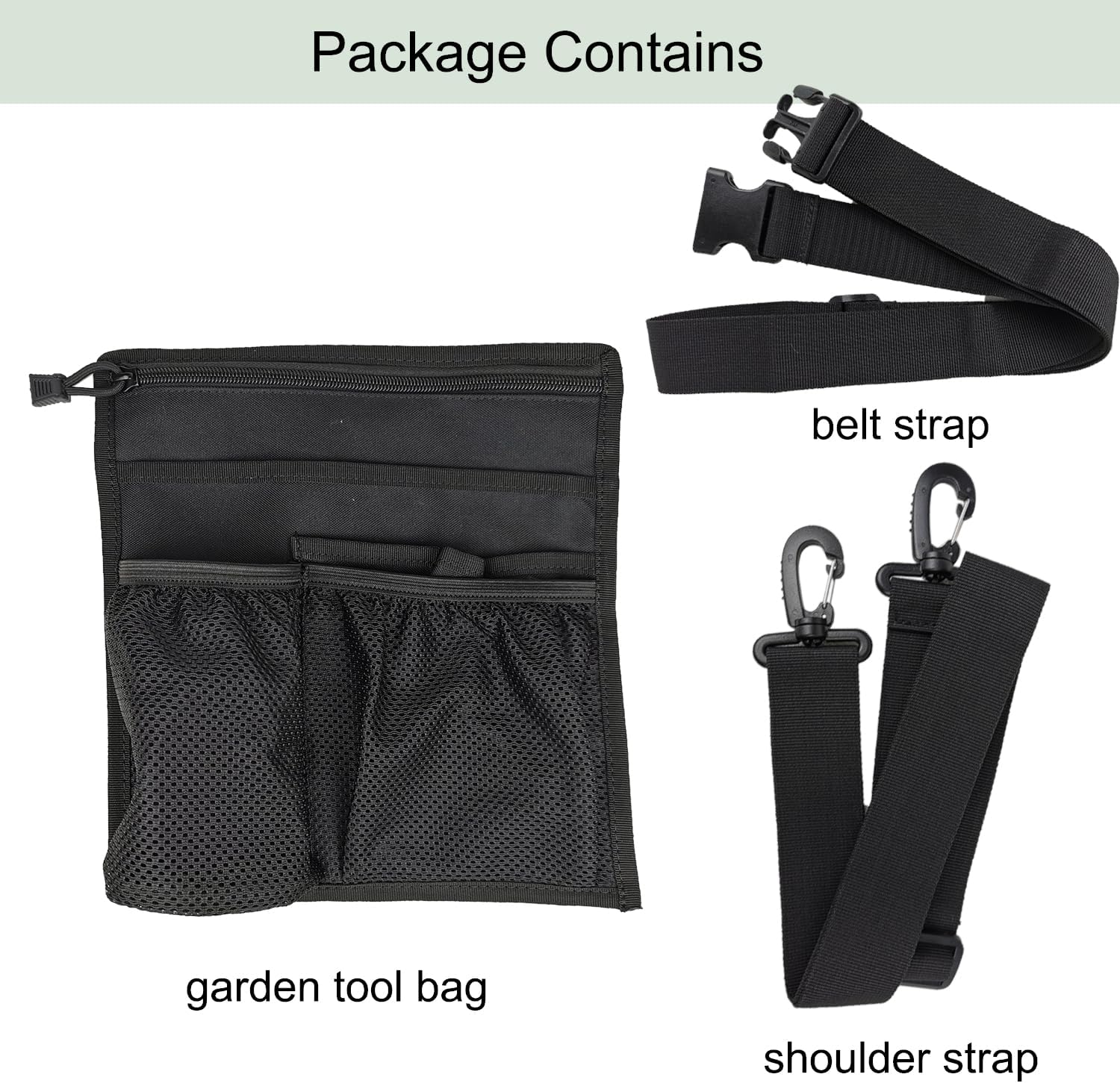 Gardening Apron Garden Tool Belt for Women With Pockets Utility Tool W