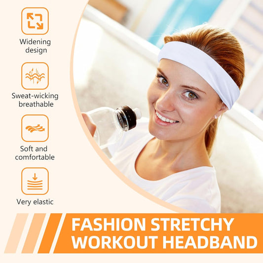 8PCS Summer-Exclusive Non Slip Sports Elastic Soft Running Fashion Hea