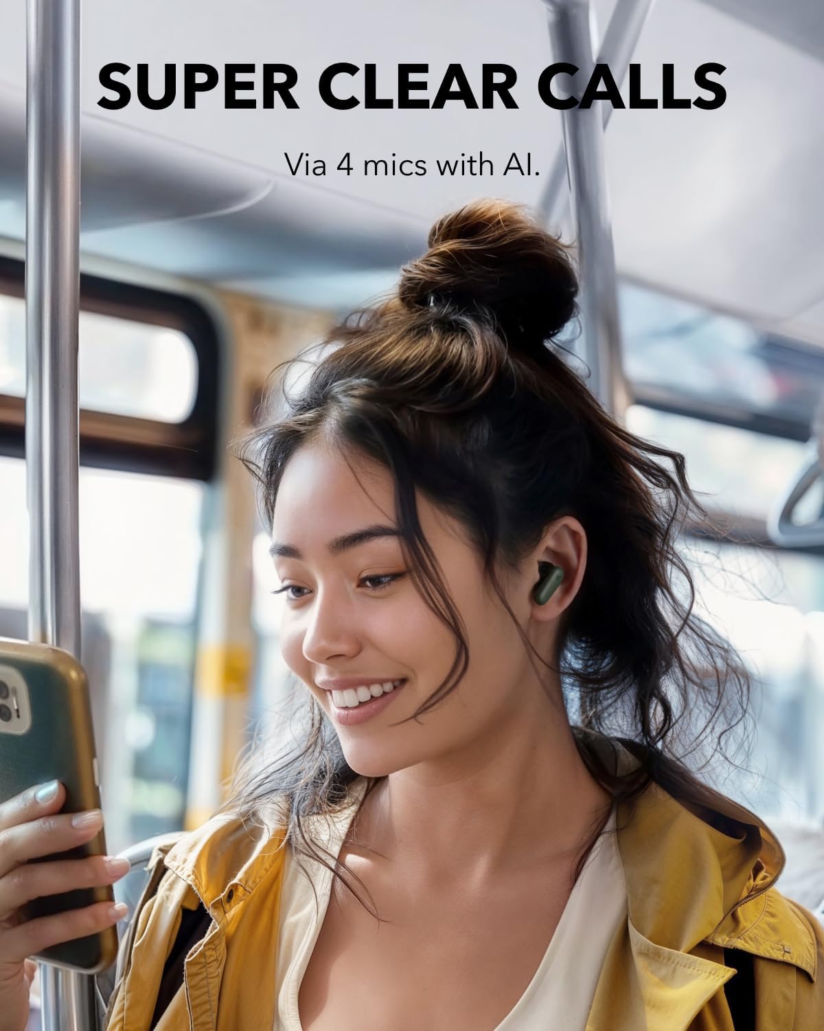 Soundcore P30i by Anker Noise Cancelling Earbuds, Strong and Smart Noi