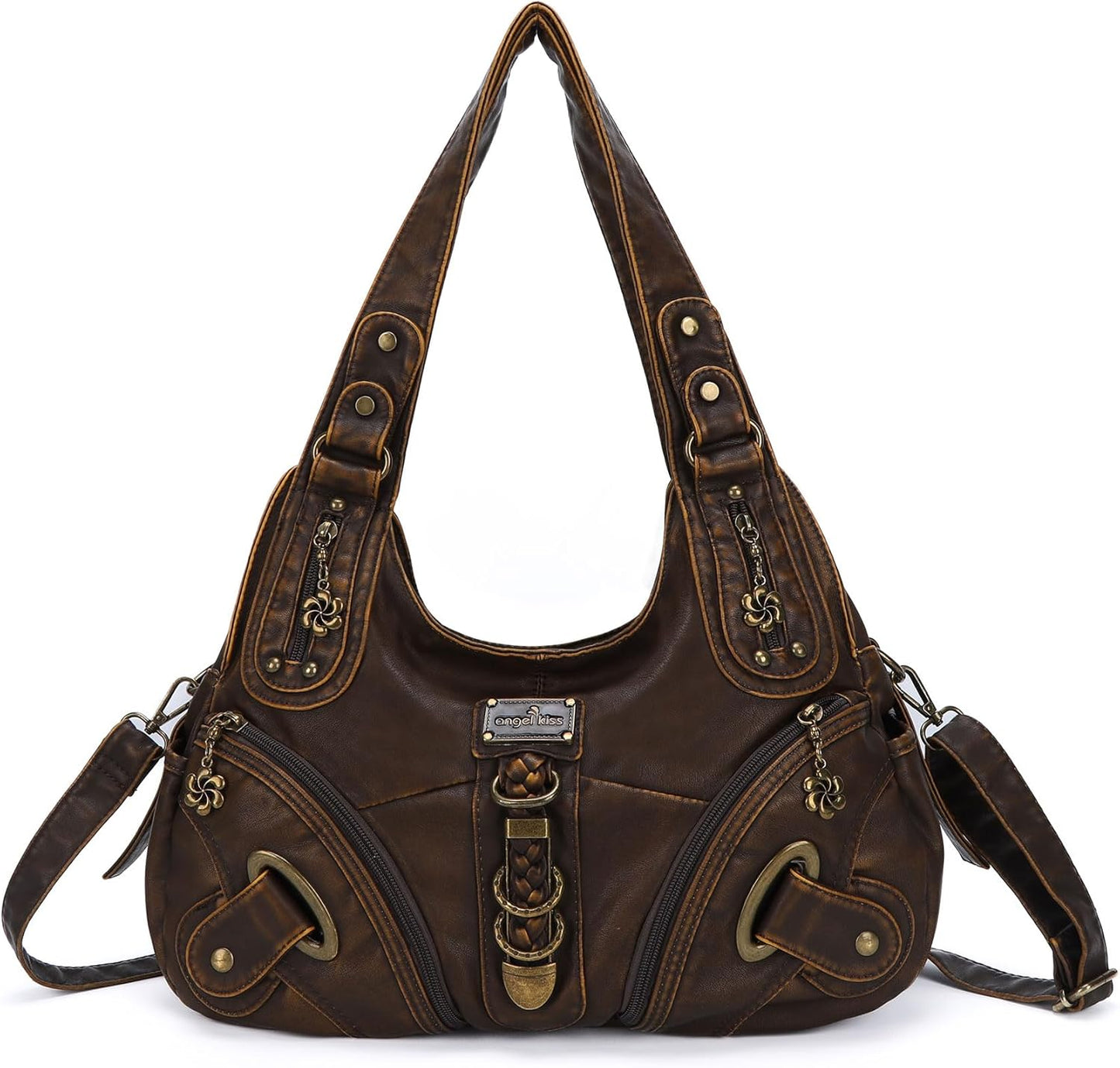 Angelkiss Hobo Purses and handbags for Women Satchel Handbag Women Pur