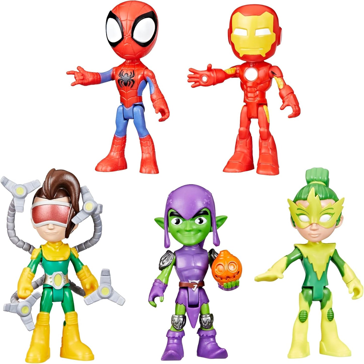 Spidey and his Amazing Friends Hasbro Marvel, Friends & Foes Pack, 5 A