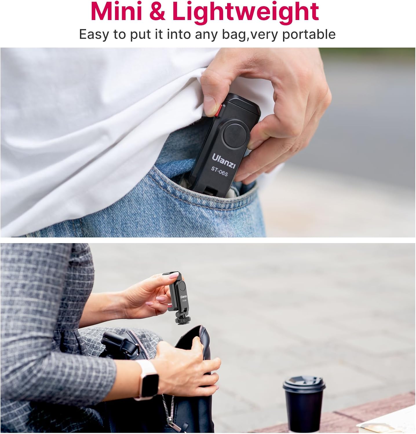 Phone Tripod Mount Holder for iPhone - ULANZI ST-06S Camera Hot 2 Cold