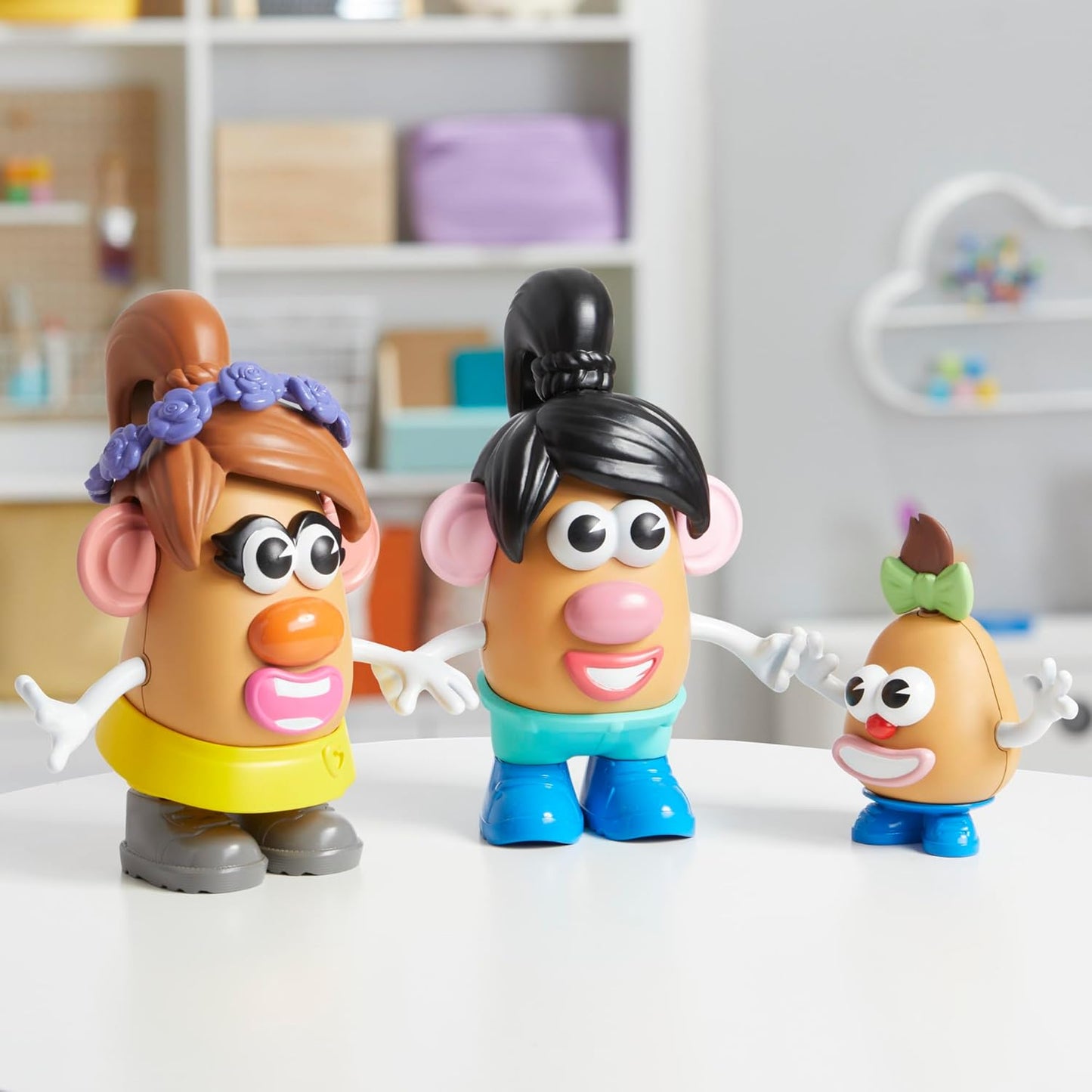 Potato Head Create Your Family Set with 44 Parts and Pieces, Creative 