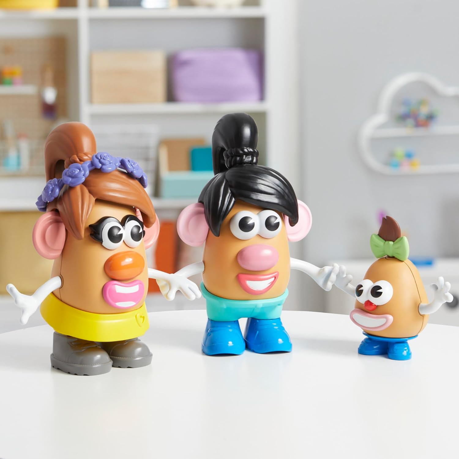 Potato Head Create Your Family Set with 44 Parts and Pieces, Creative 