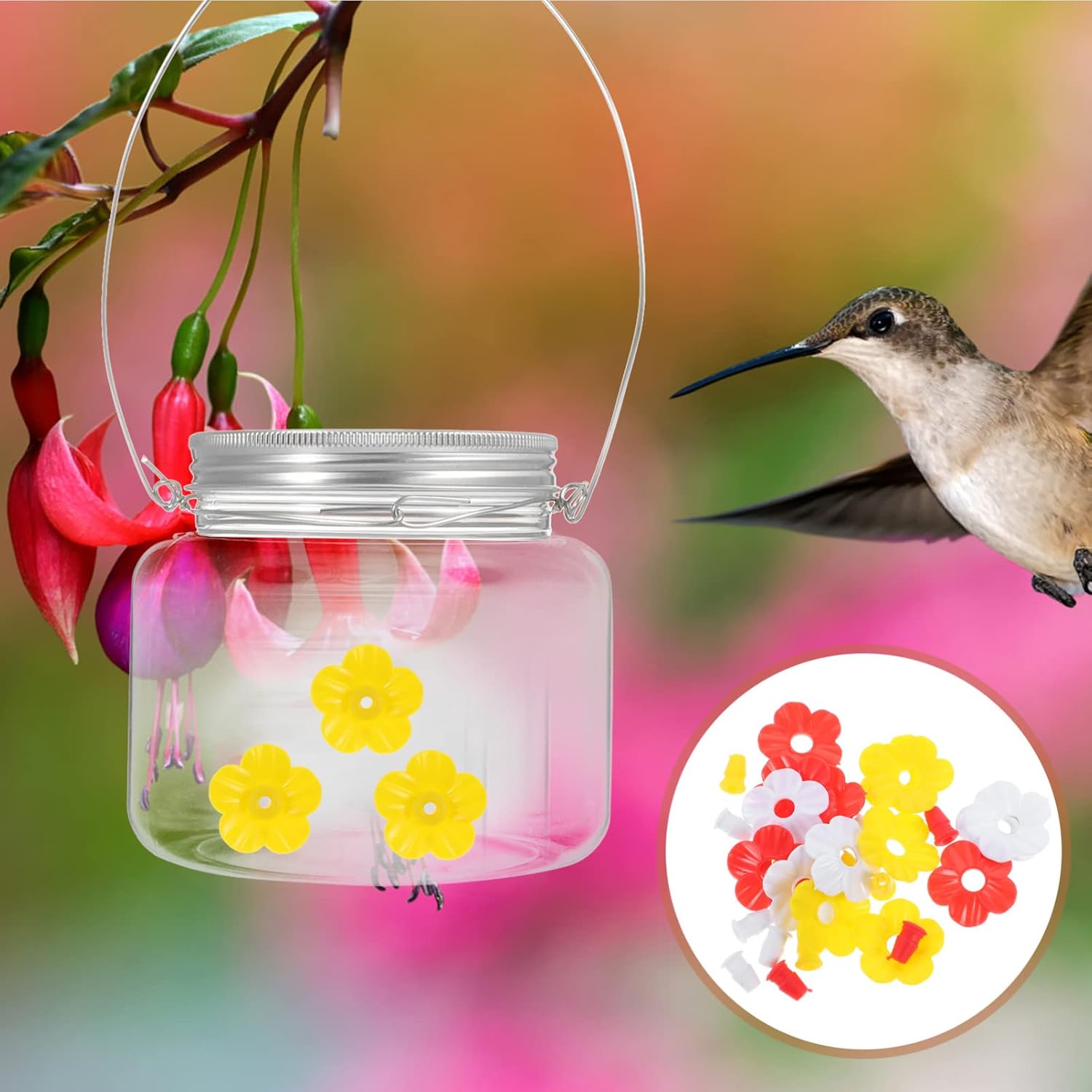Bird Feeder Replacement Parts Plastic Hummingbird Feeders Replacement 