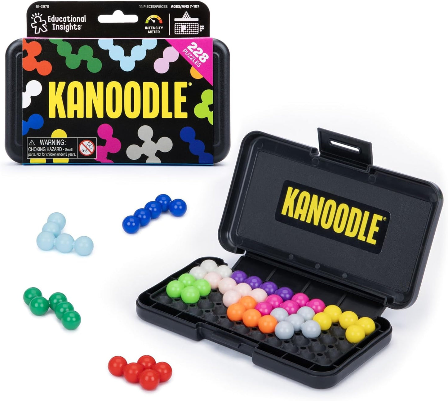Educational Insights Kanoodle - 3D Brain Teaser Puzzles for Kids, Spat