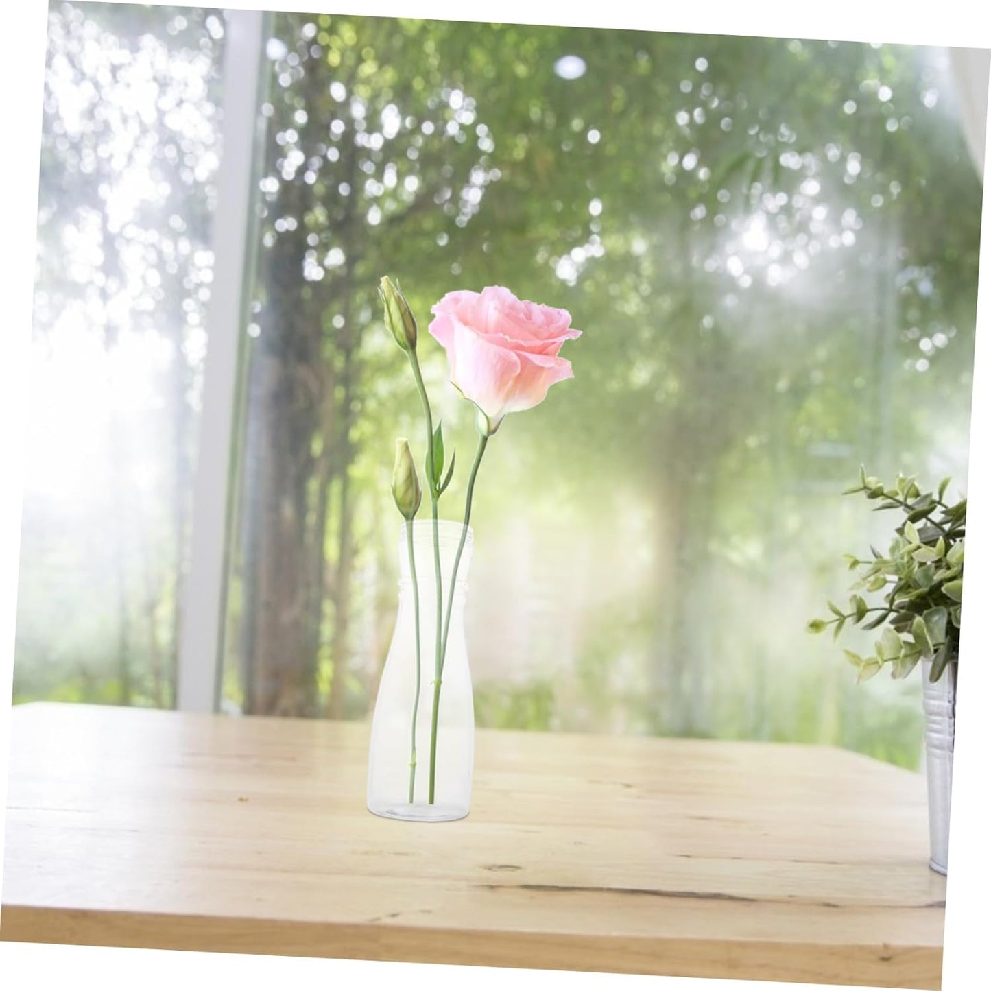 BESTOYARD 8pcs Plastic Flower for Bouquet Packaging Reusable Flower Po