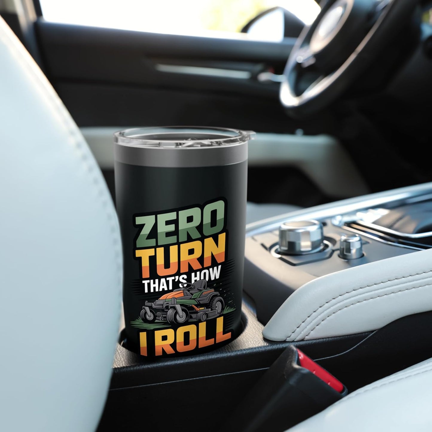 Zero Turn Lawn Mower Humor – That’s How I Roll Stainless Steel Insulated Tumbler