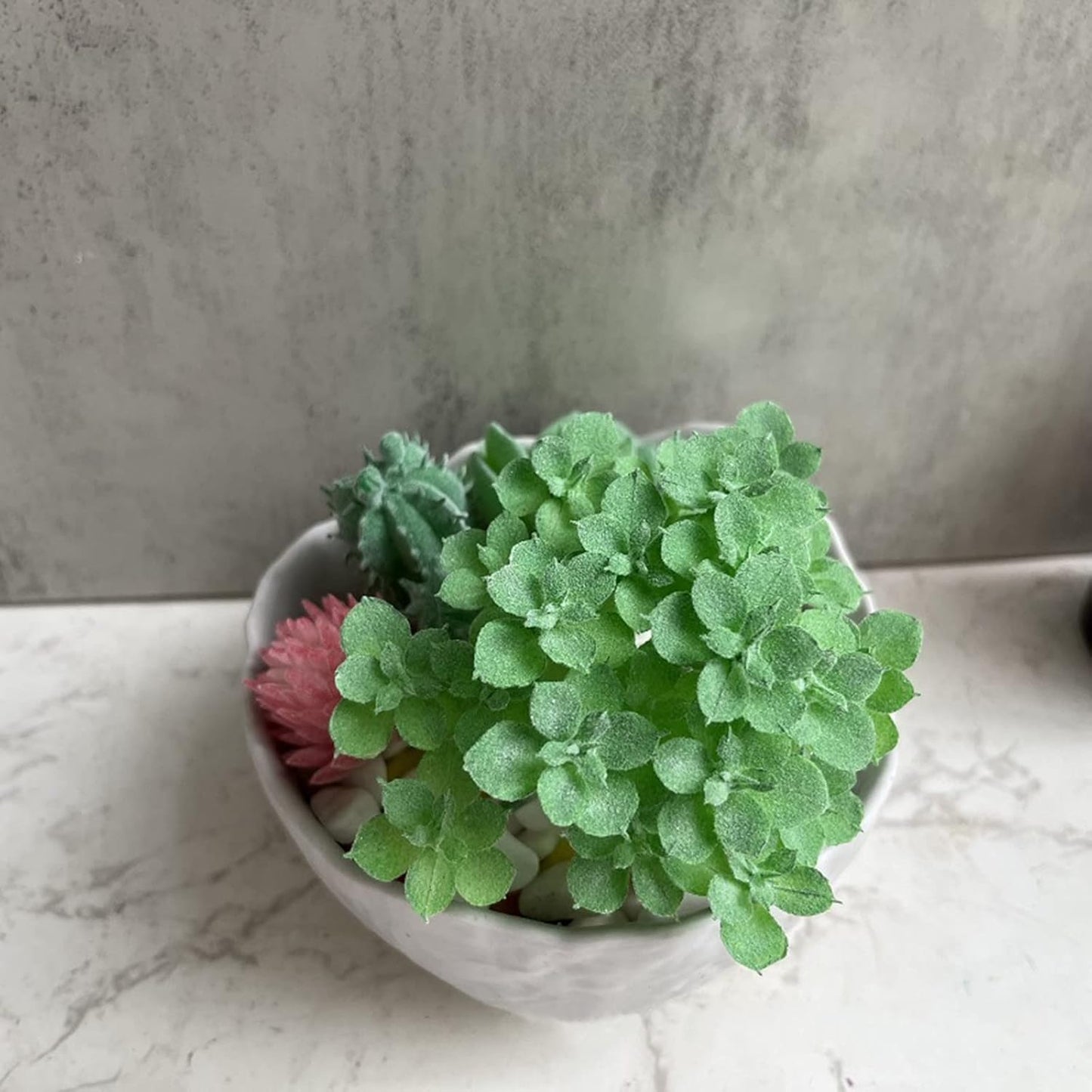 Geometric Flower Pot Silicone Mold Succulent Planter Vase Cactus Concrete Mold Epoxy Resin Candle Pen Holder Plaster Cement Clay Mould (Bowl Shape)